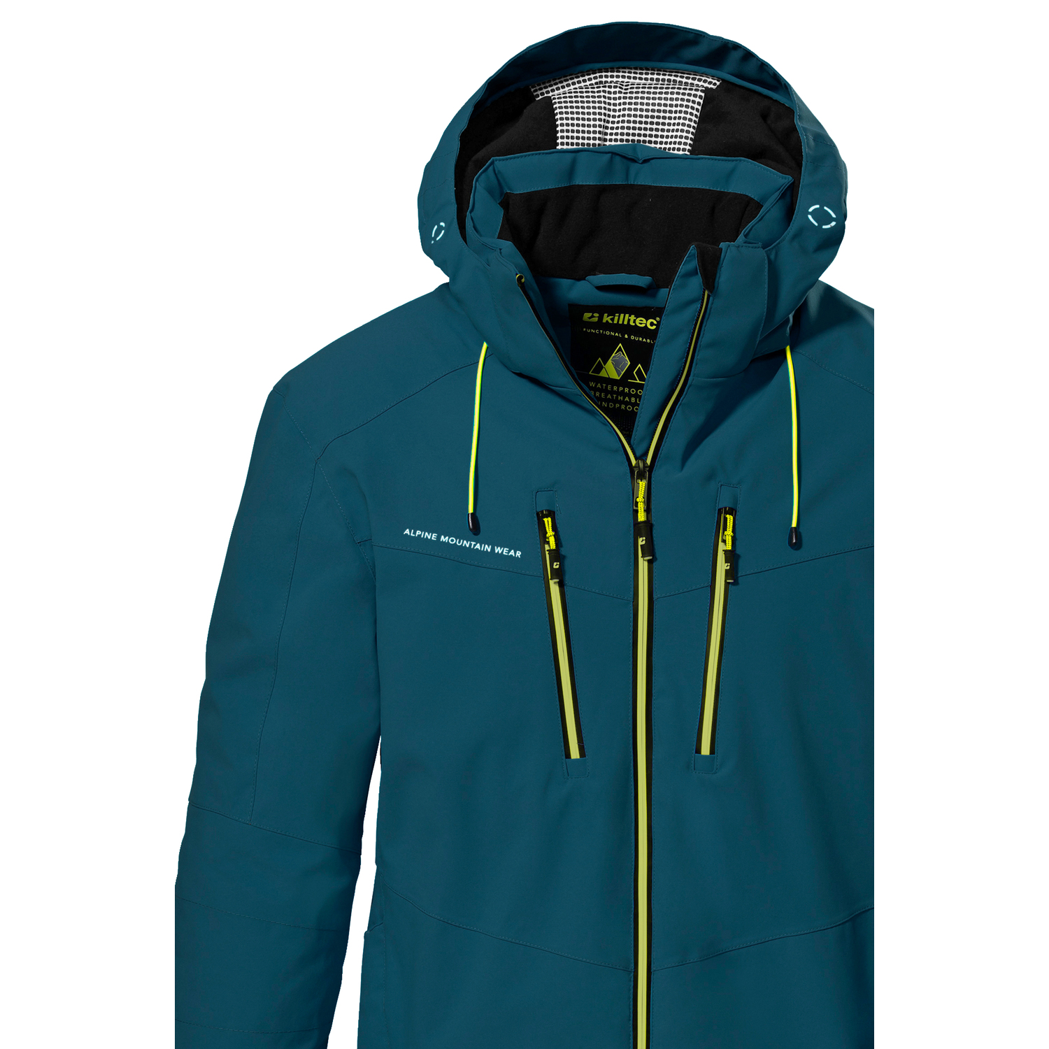 Herren killtec Petrol KSW 44 MN SKI JCKT 00836 4XL Funktionsjacke