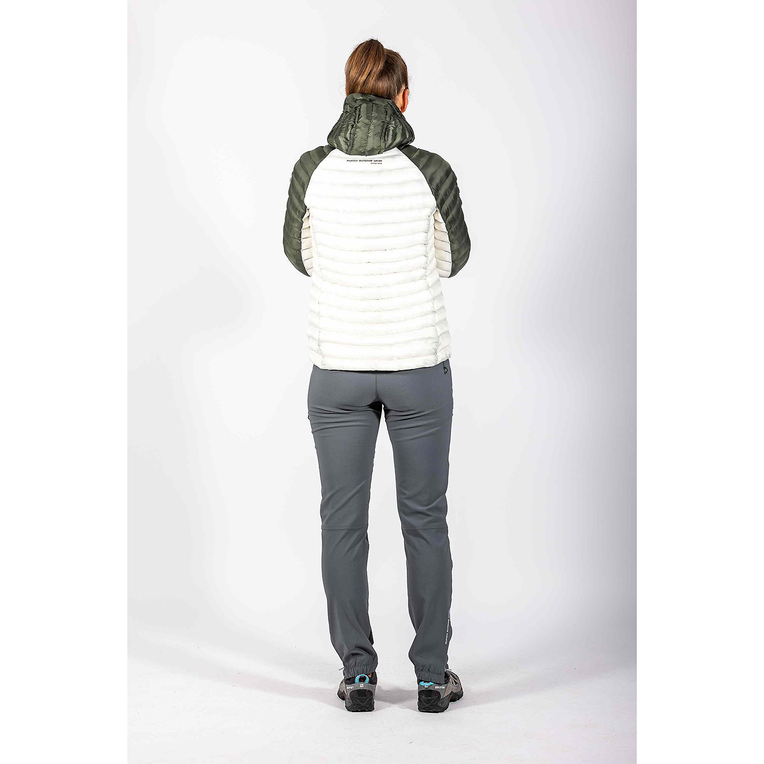 Damen Maul Sport Tannengrün Annaberg - Steppjacke + Kapuze 0760 48 Funktionsjacke