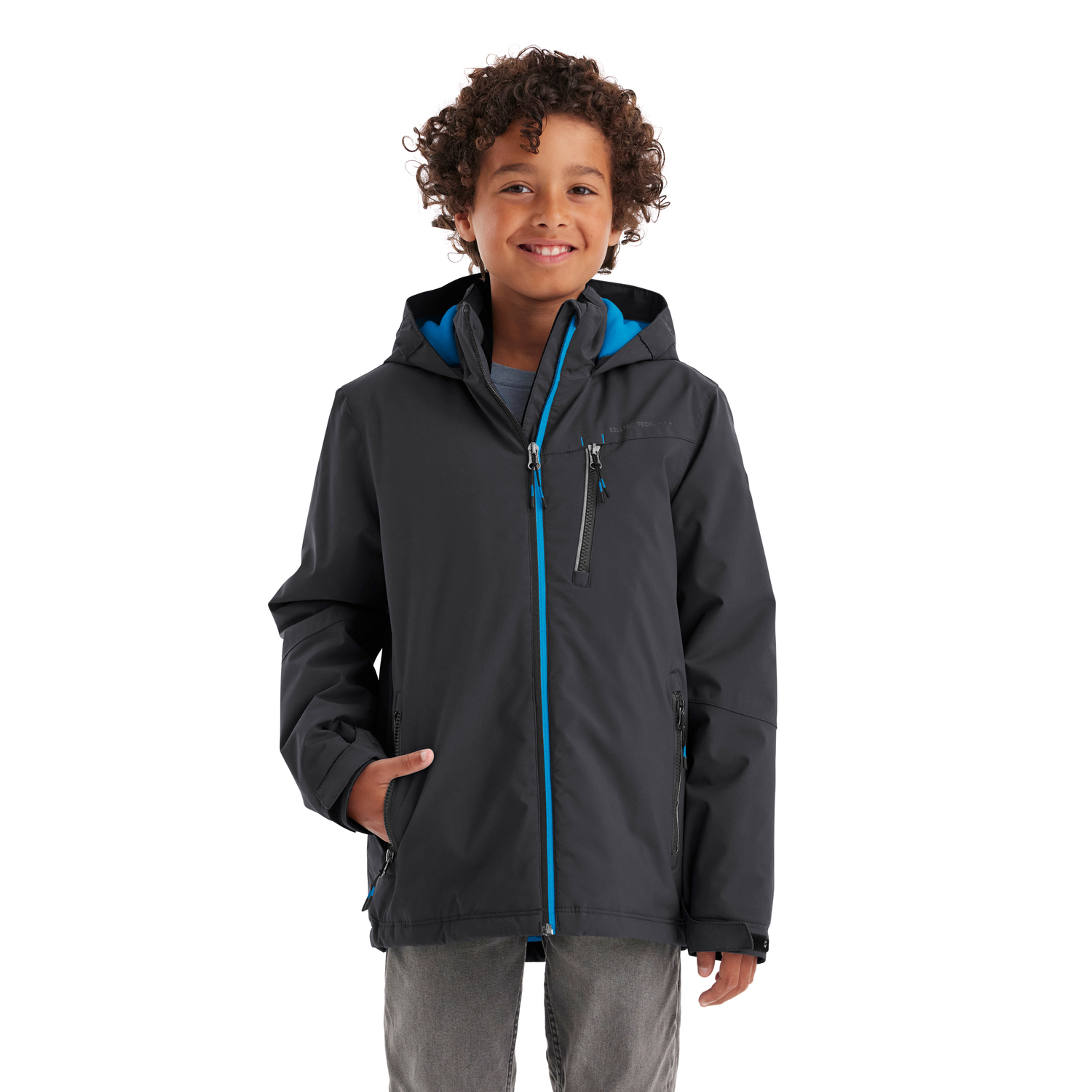 Jungen Kinder killtec Schwarz KOW 159 BYS JCKT 00270 176 Funktionsjacke