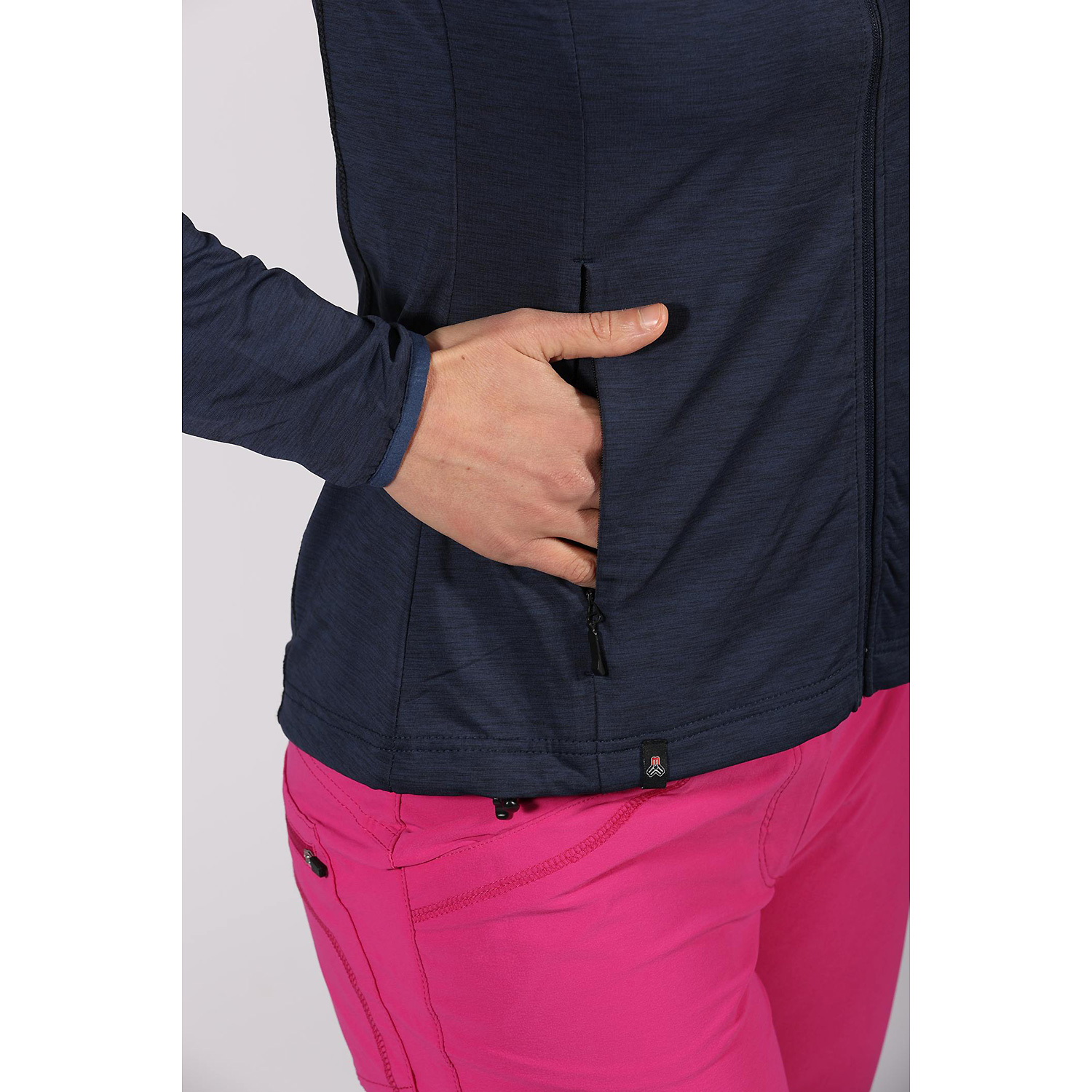 Damen Maul Sport Marine Manaslu - leichte Fleecejacke 72 48 Unterjacke