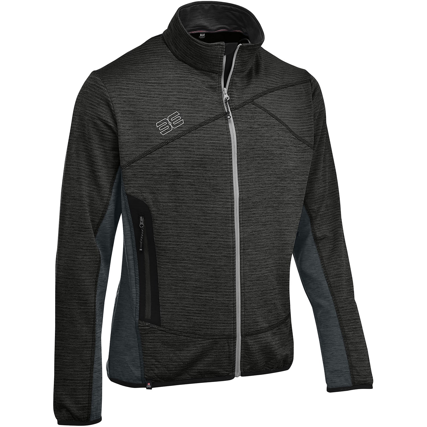 Herren Maul Sport Schwarz Radeberg - leichte Fleecejjack 10 62 Unterjacke