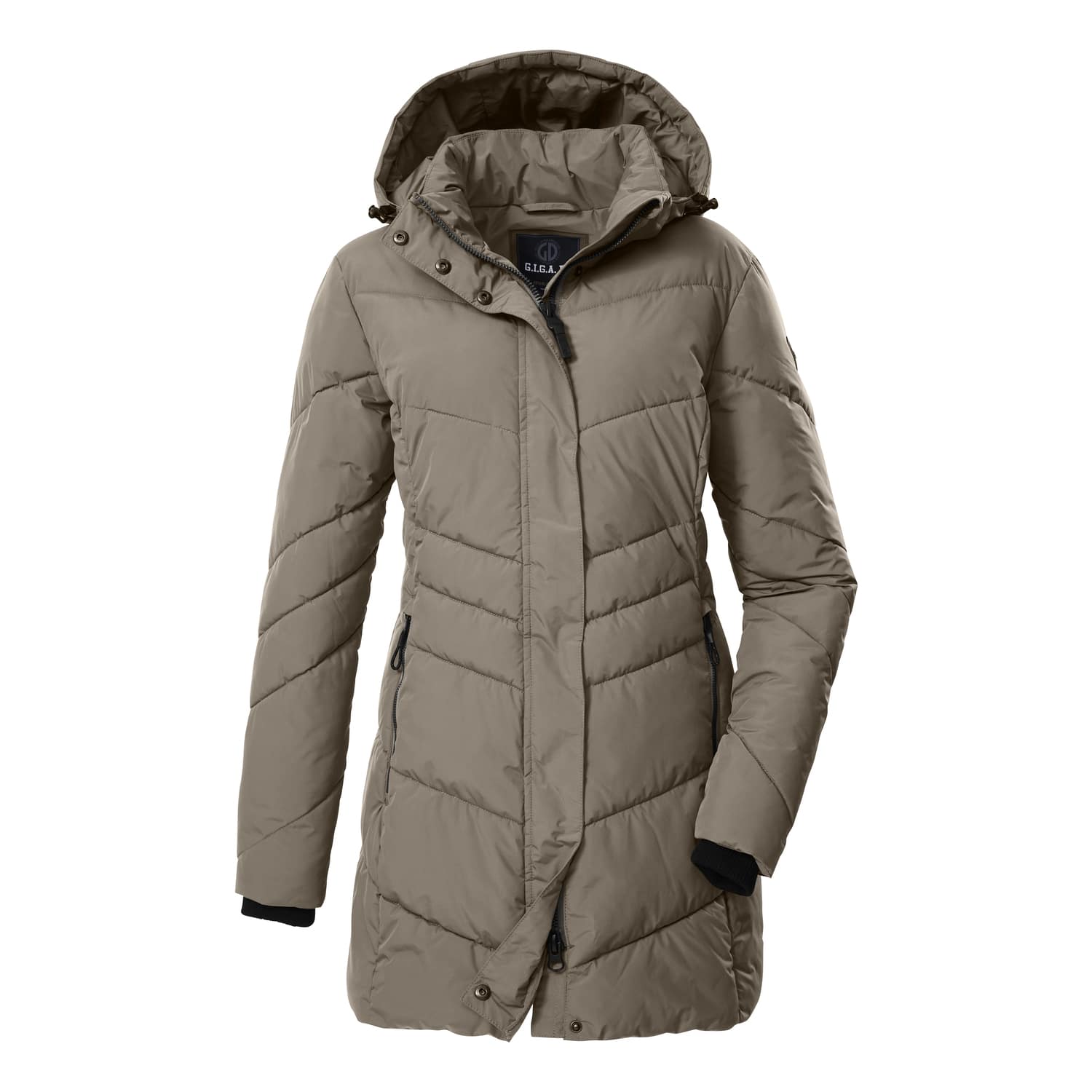 Damen G.I.G.A. DX by killtec Sand GW 60 WMN QLTD PRK Mantel