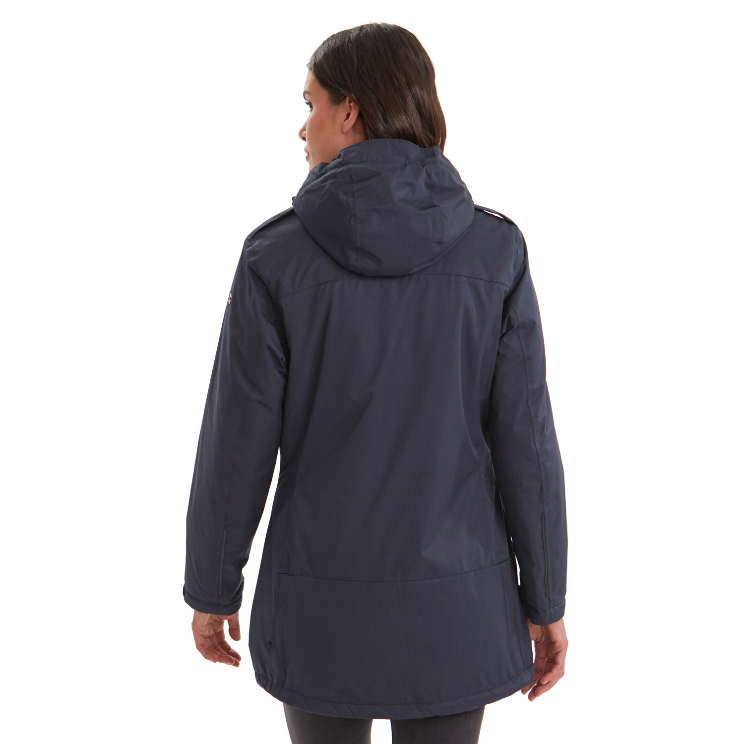 Parka Impermeable Y Transpirable Para Mujer G.I.G.A. DX Con Capucha Ajustable, Costuras Selladas Y Material Reciclado
