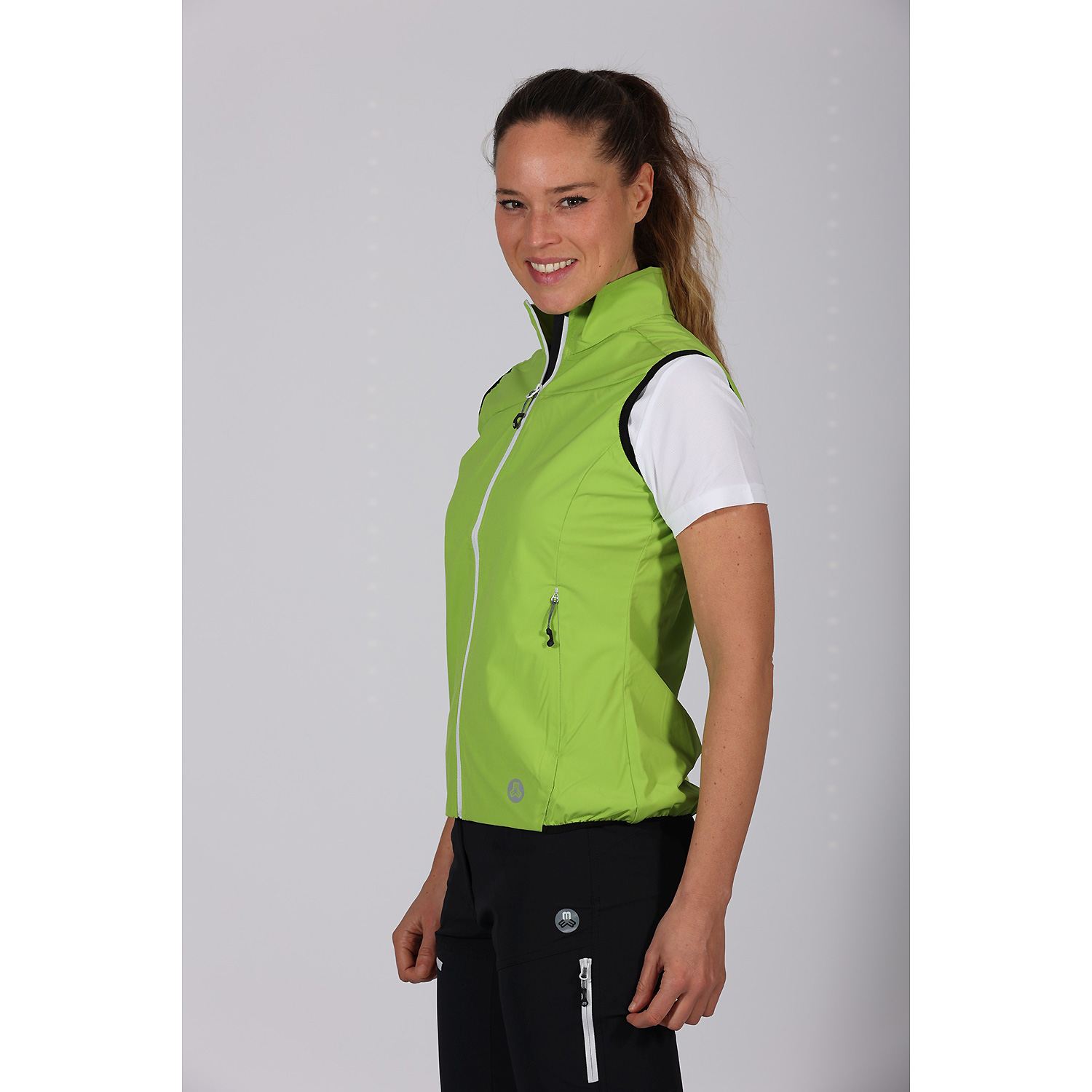 Damen Maul Sport Hellgrün Hamilton 2XT - 2 in 1-zipp Hos 72 36 Hose