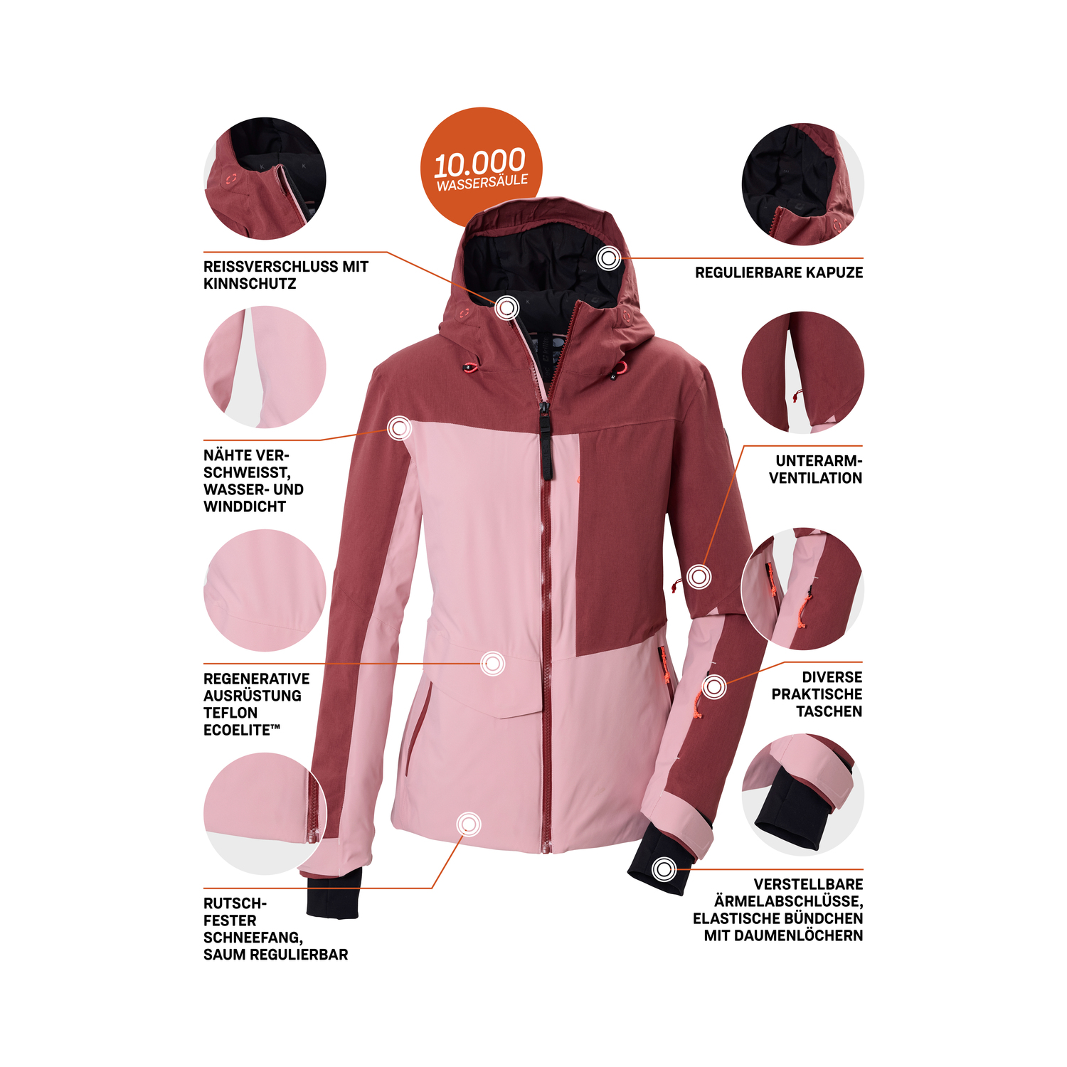 Damen killtec Rose