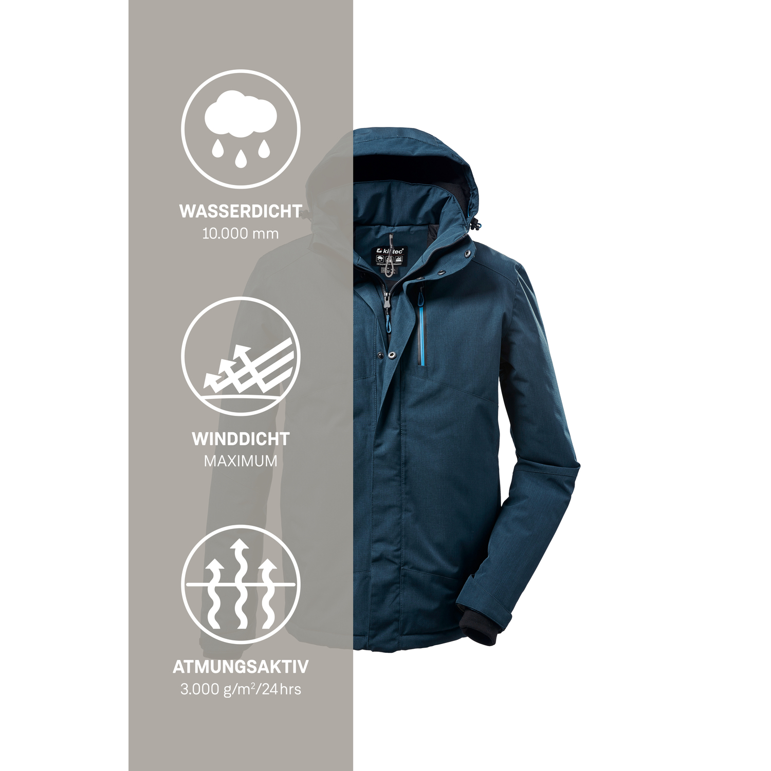 Herren killtec Royal Blau