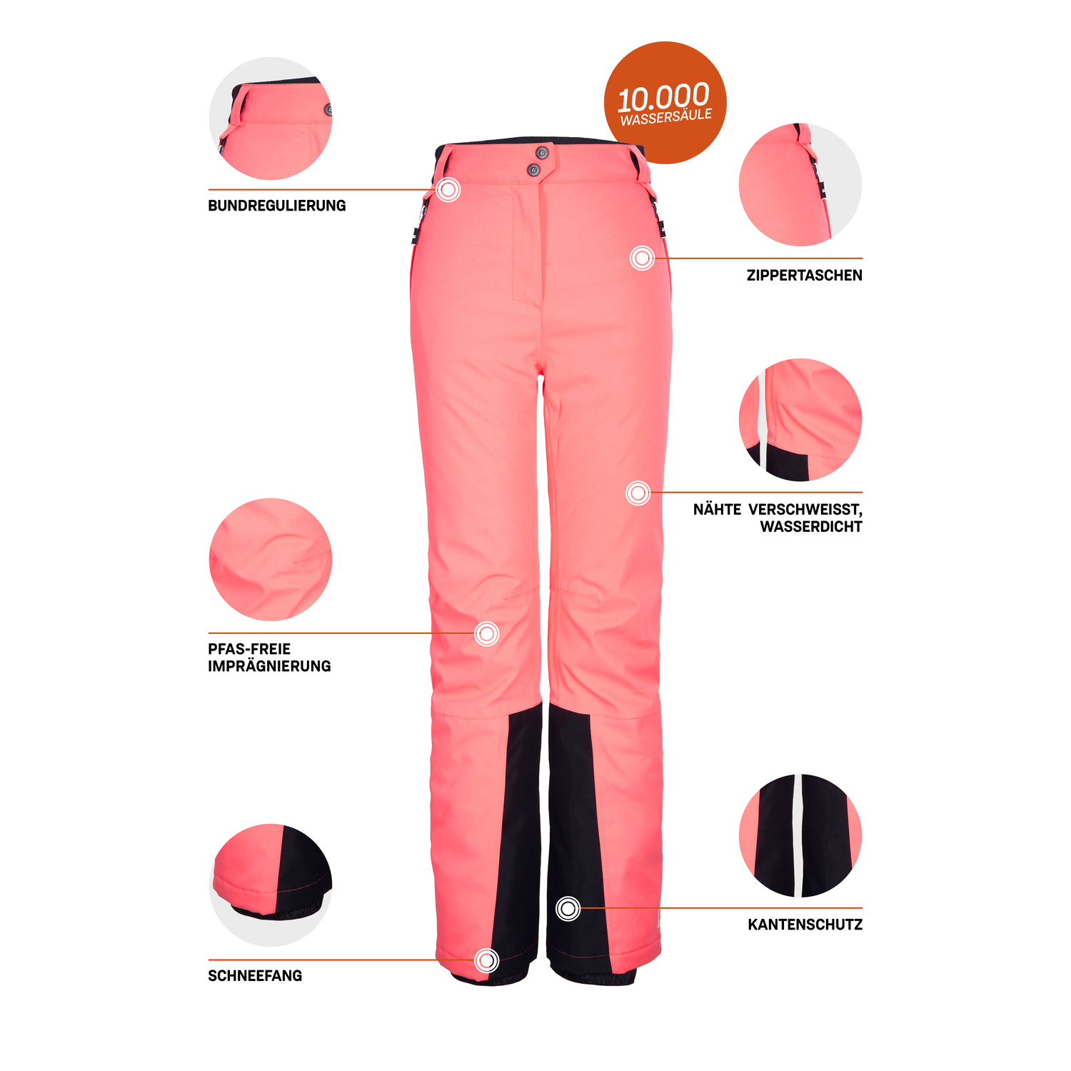 Damen killtec Orange