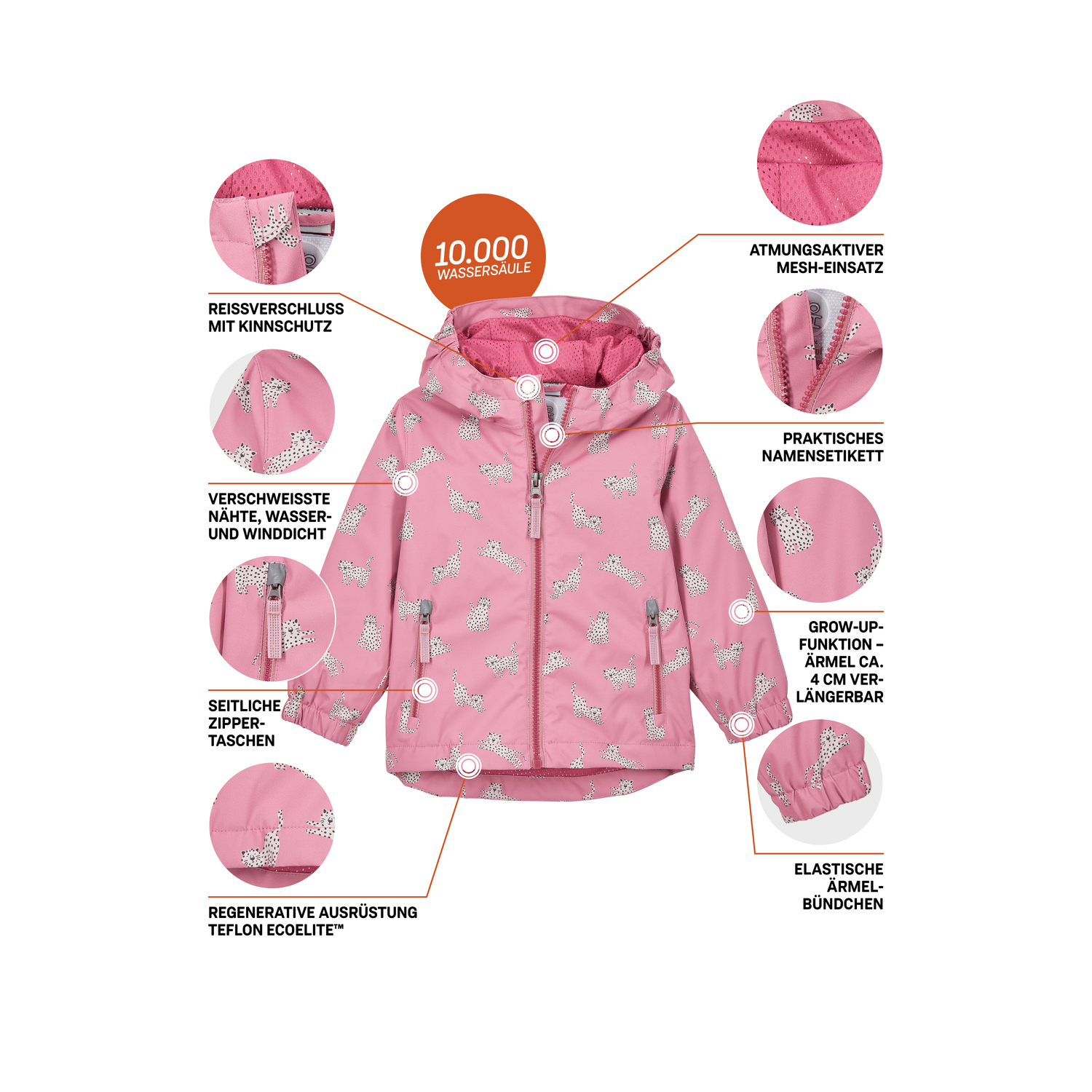Minis first instinct by killtec Rose FIOS 24 MNS JCKT Funktionsjacke