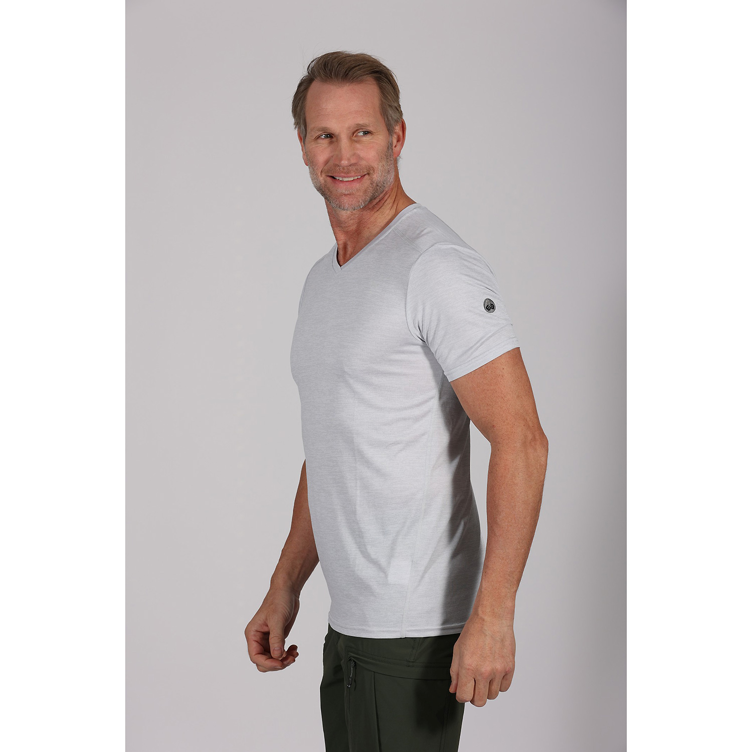 Herren Maul Sport Weiß Mike fresh - 1/2 T-Shirt 99 68 Shirt