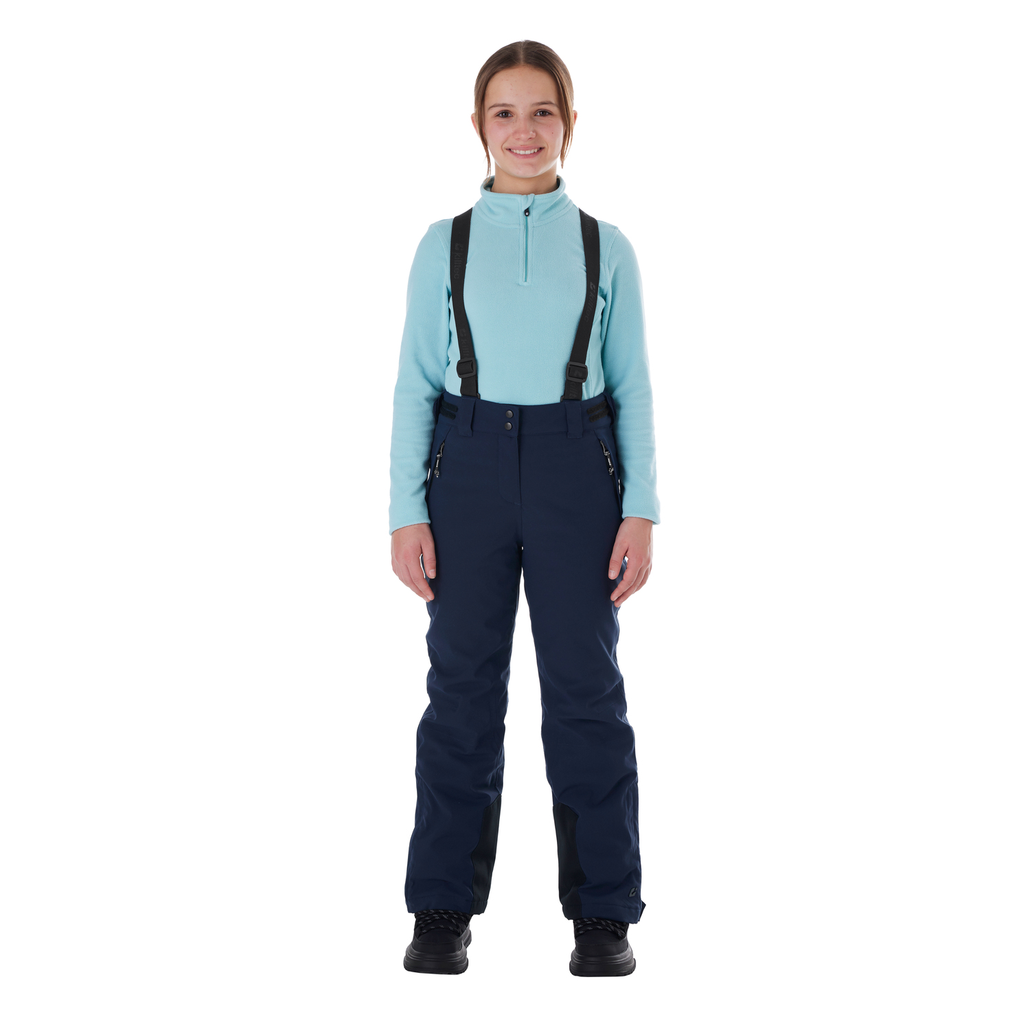 Mädchen Kinder killtec Blau KSW 77 GRLS SKI PNTS 00981 176 Latzhose
