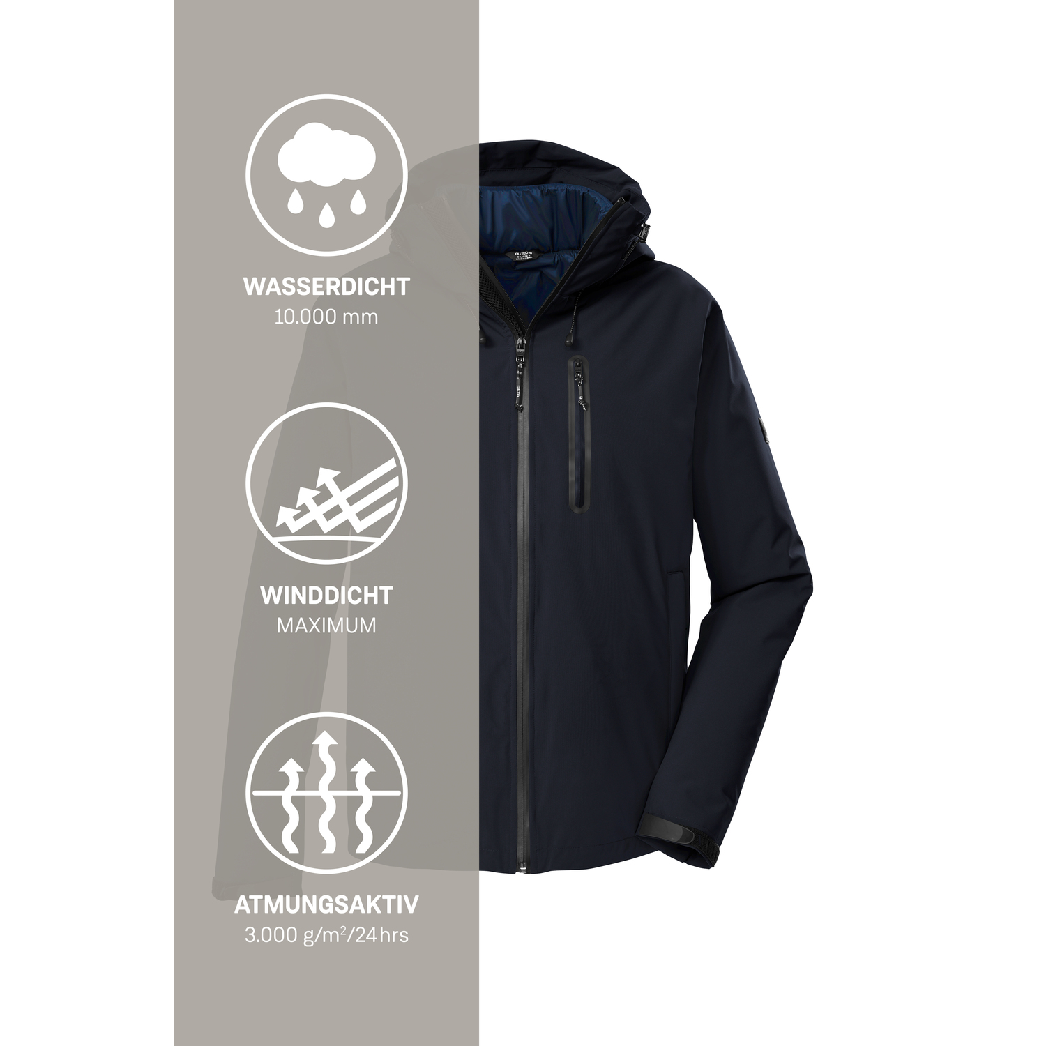 Herren killtec Blau