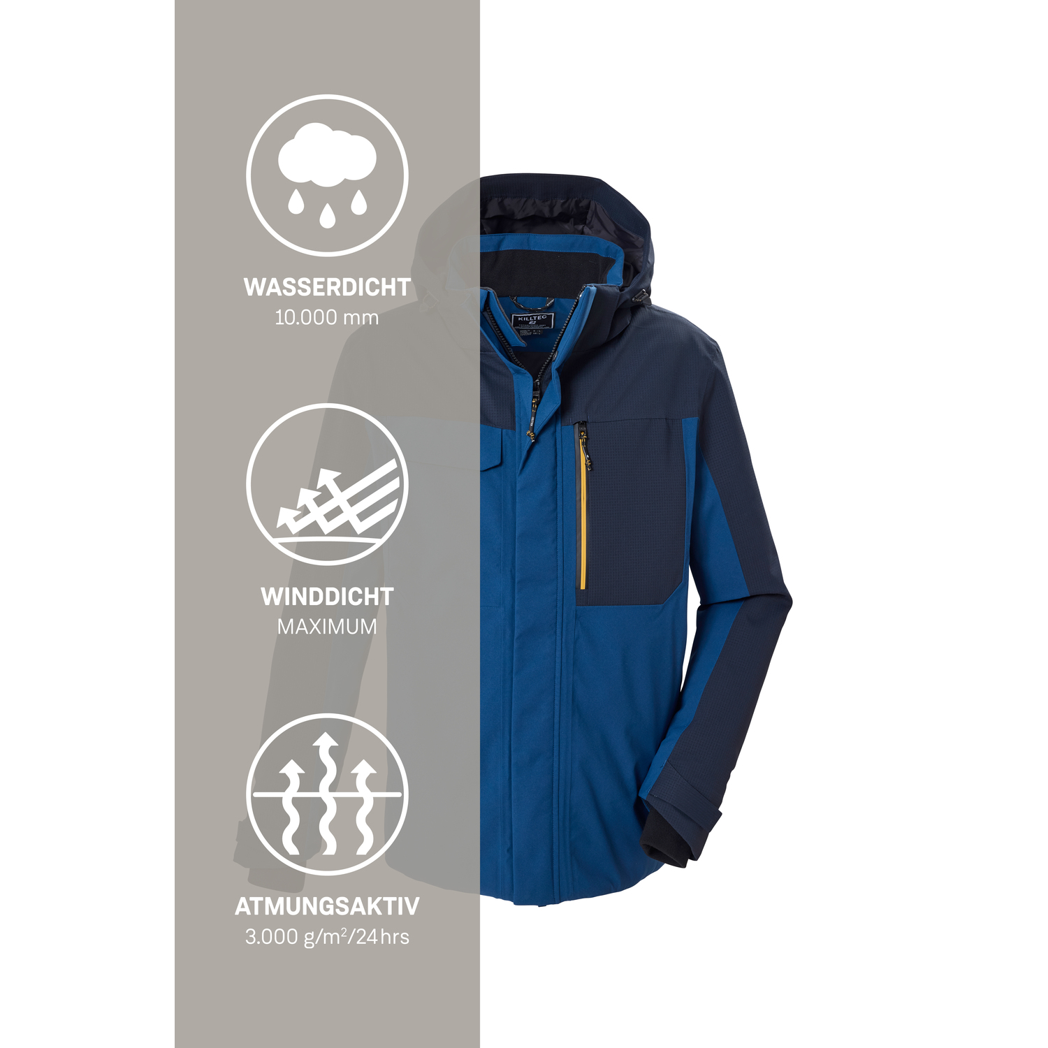 Herren killtec Blau
