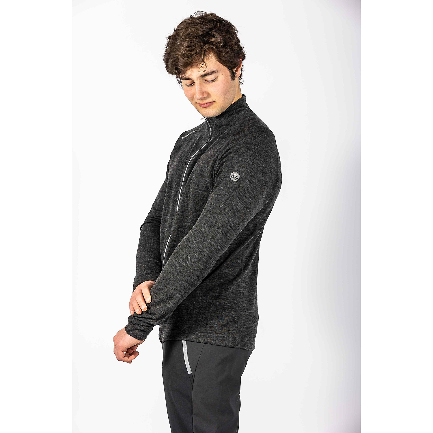 Herren Maul Sport Dunkelgrau KUEhtai - Steppjacke+Kapuze 1301 48 Funktionsjacke