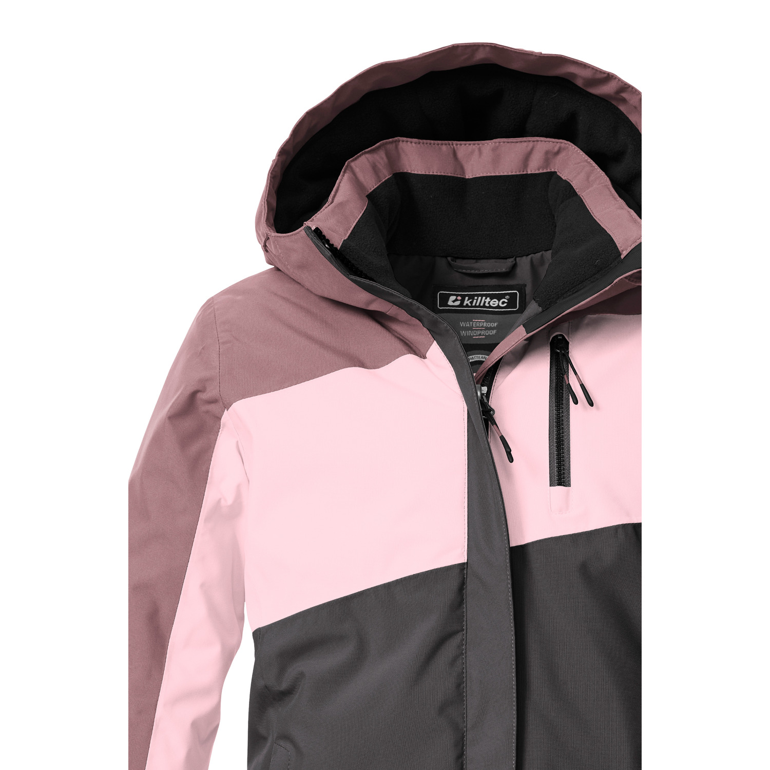 Kinder killtec Steingrau KOW 218 GRLS JCKT Funktionsjacke