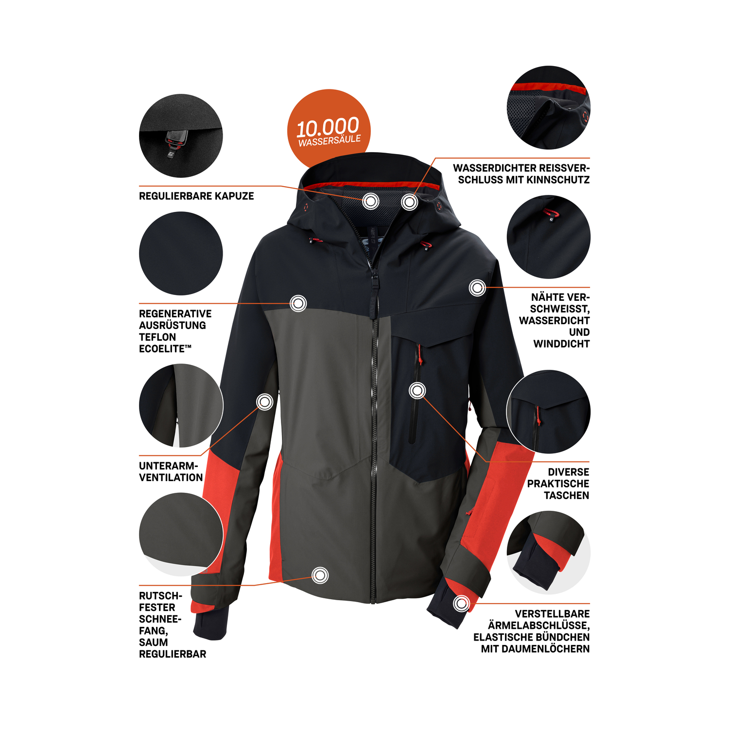 Herren killtec Grün
