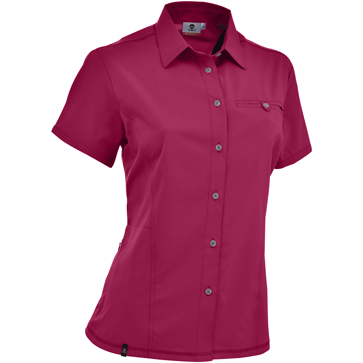 Damen Maul Sport Lila Oria UV50 - 1/2 Bluse uni, ela 81 38 Polo