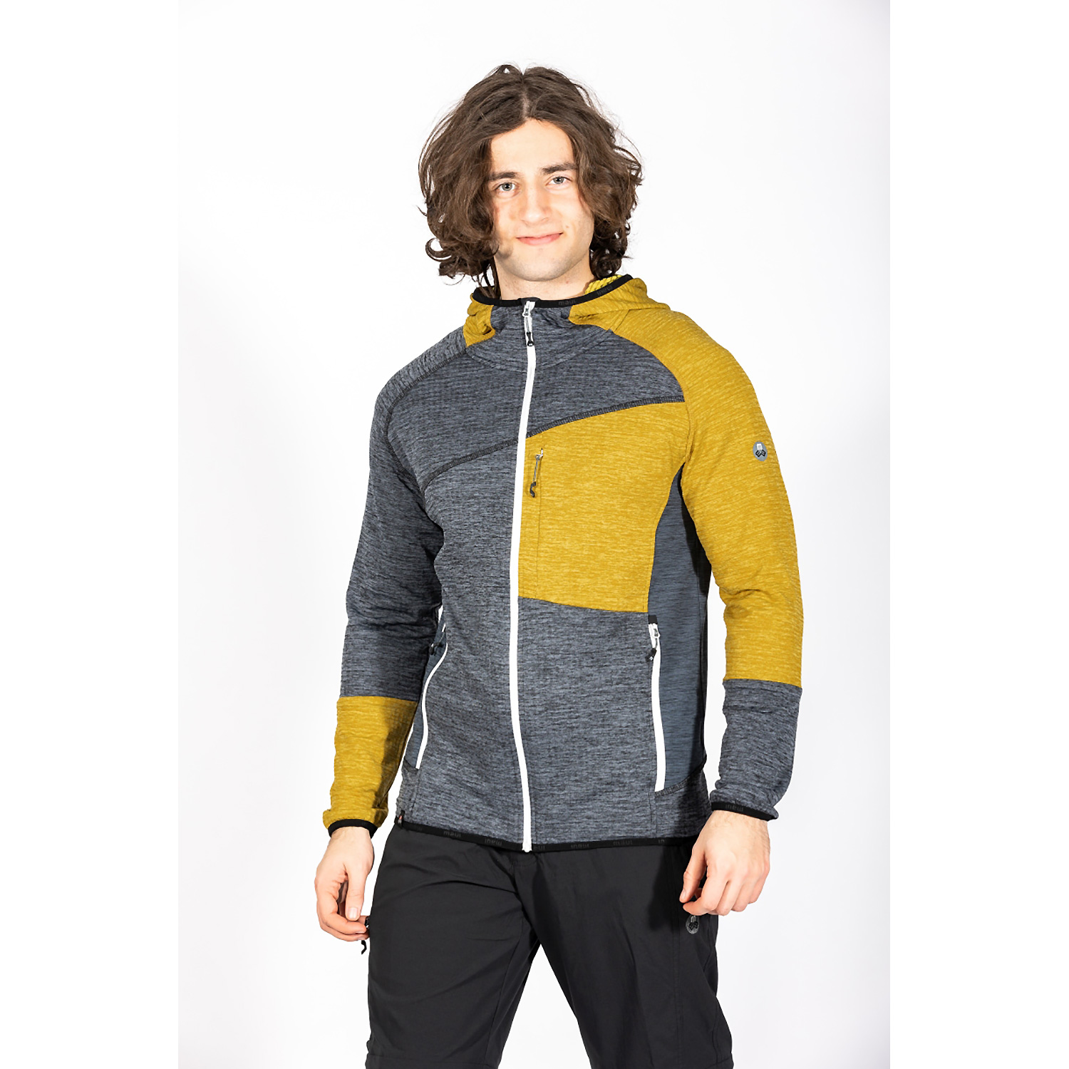 Herren Maul Sport Schwarz Kahlersberg II - Megastr.Fleeceja+Kap 0143 46 Unterjacke