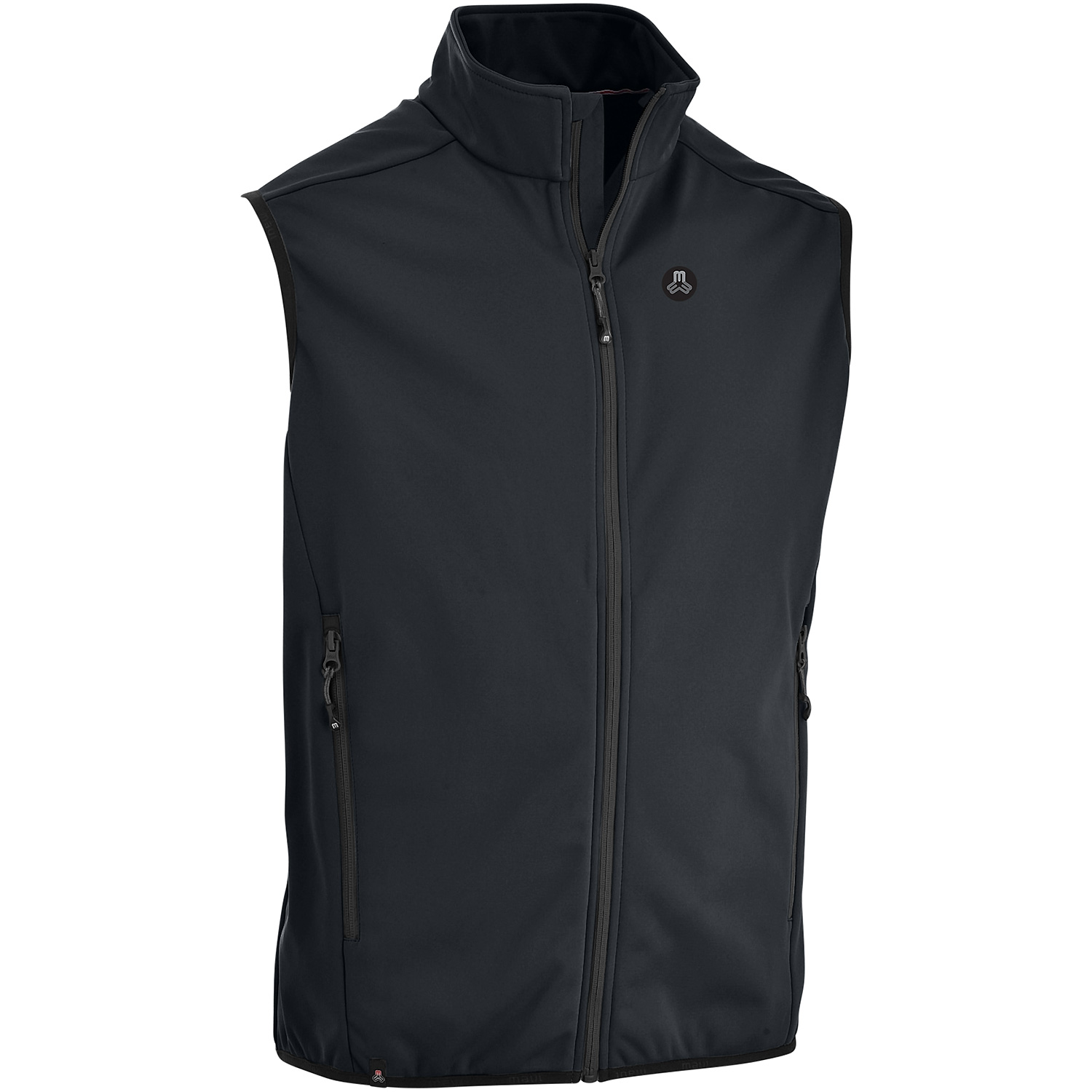 Herren Maul Sport Schwarz Hochgall II 10.0 - Softshell W 01 46 Weste