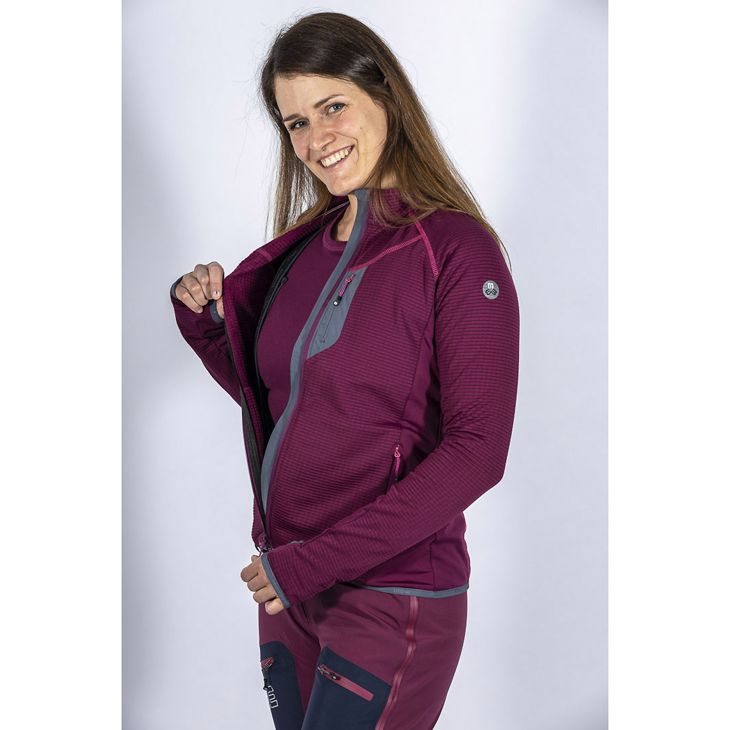 Damen Maul Sport Flieder Karstein II - 1/1 Funktionsshi 6565 60 Shirt