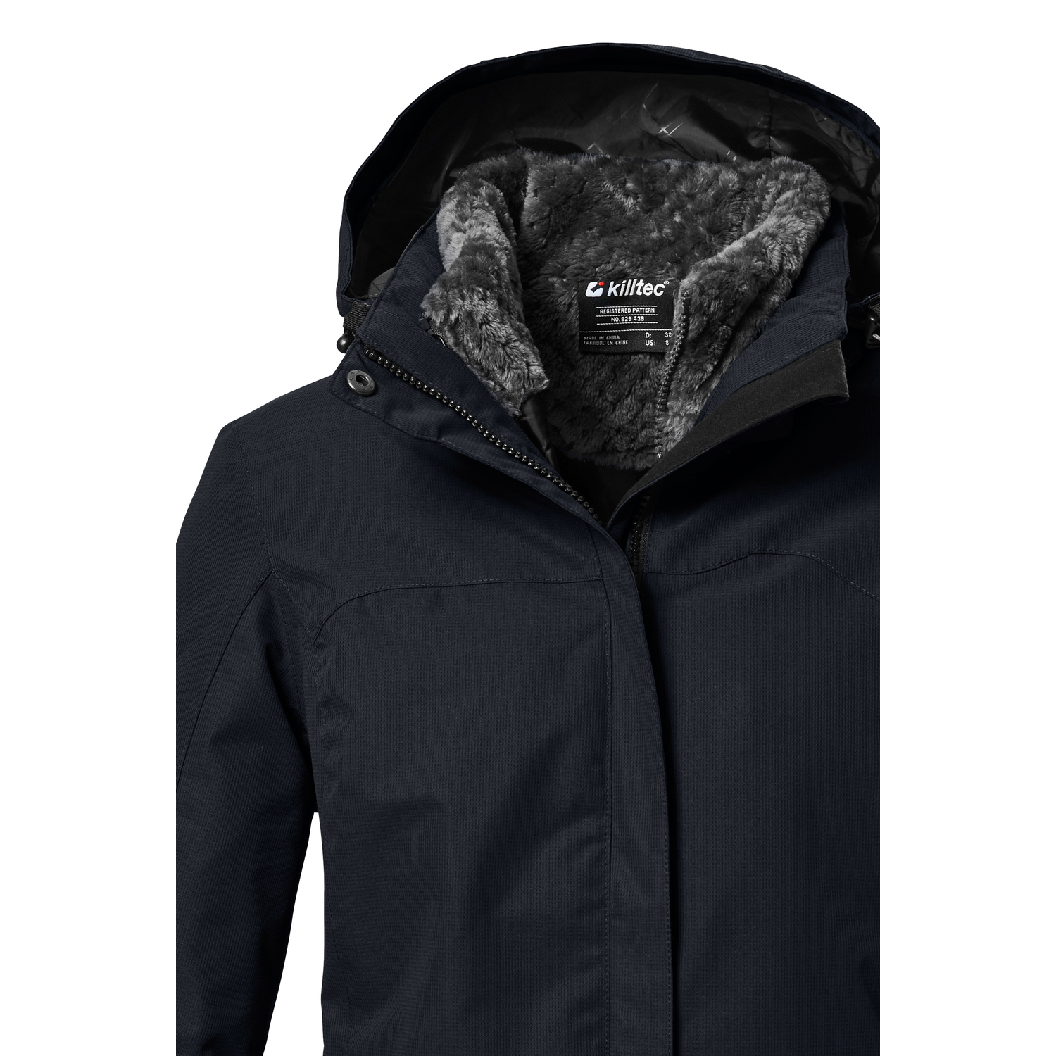 Damen killtec Schwarz KOW 303 WMN JCKT 00200 50 Doppeljacke