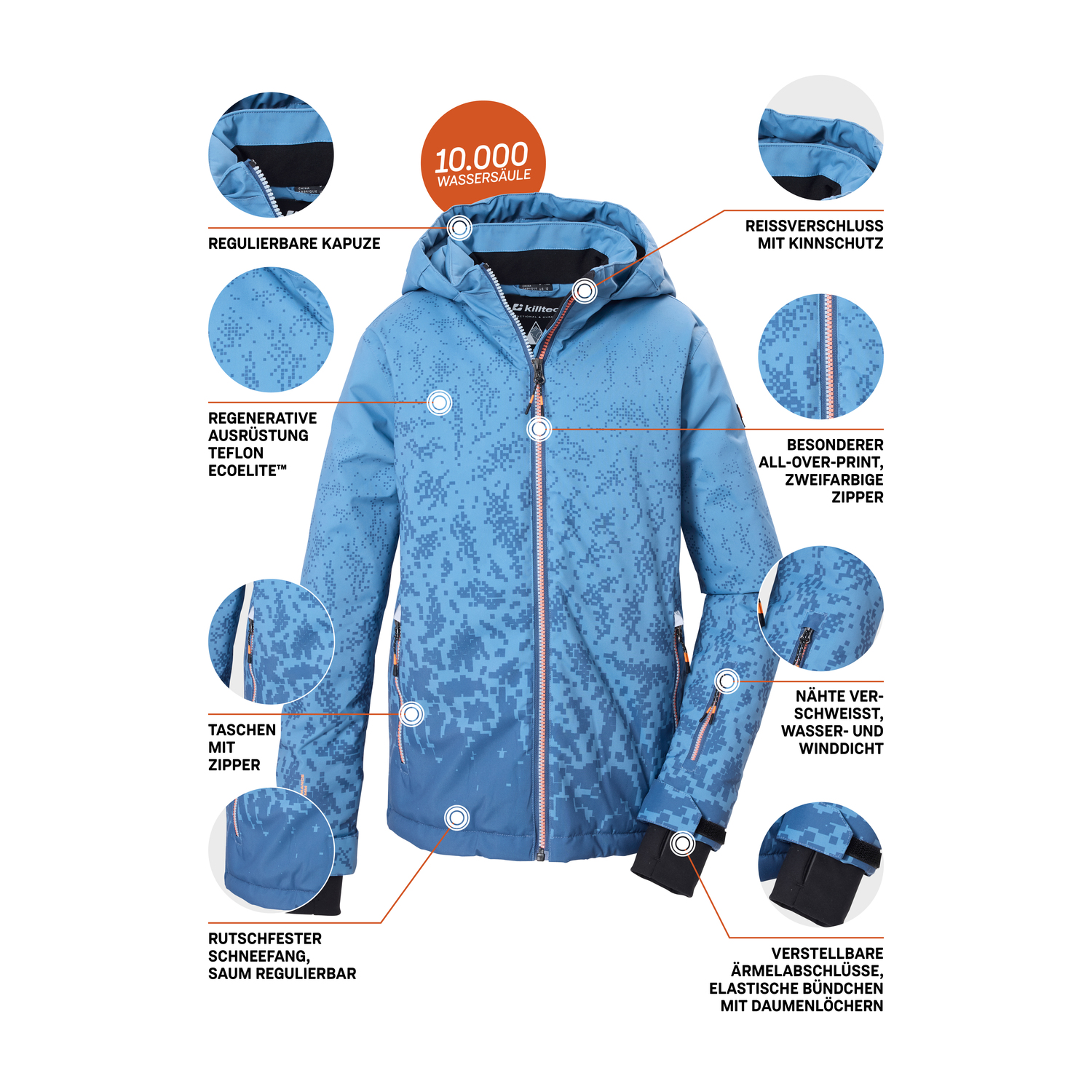 Kinder killtec Blau