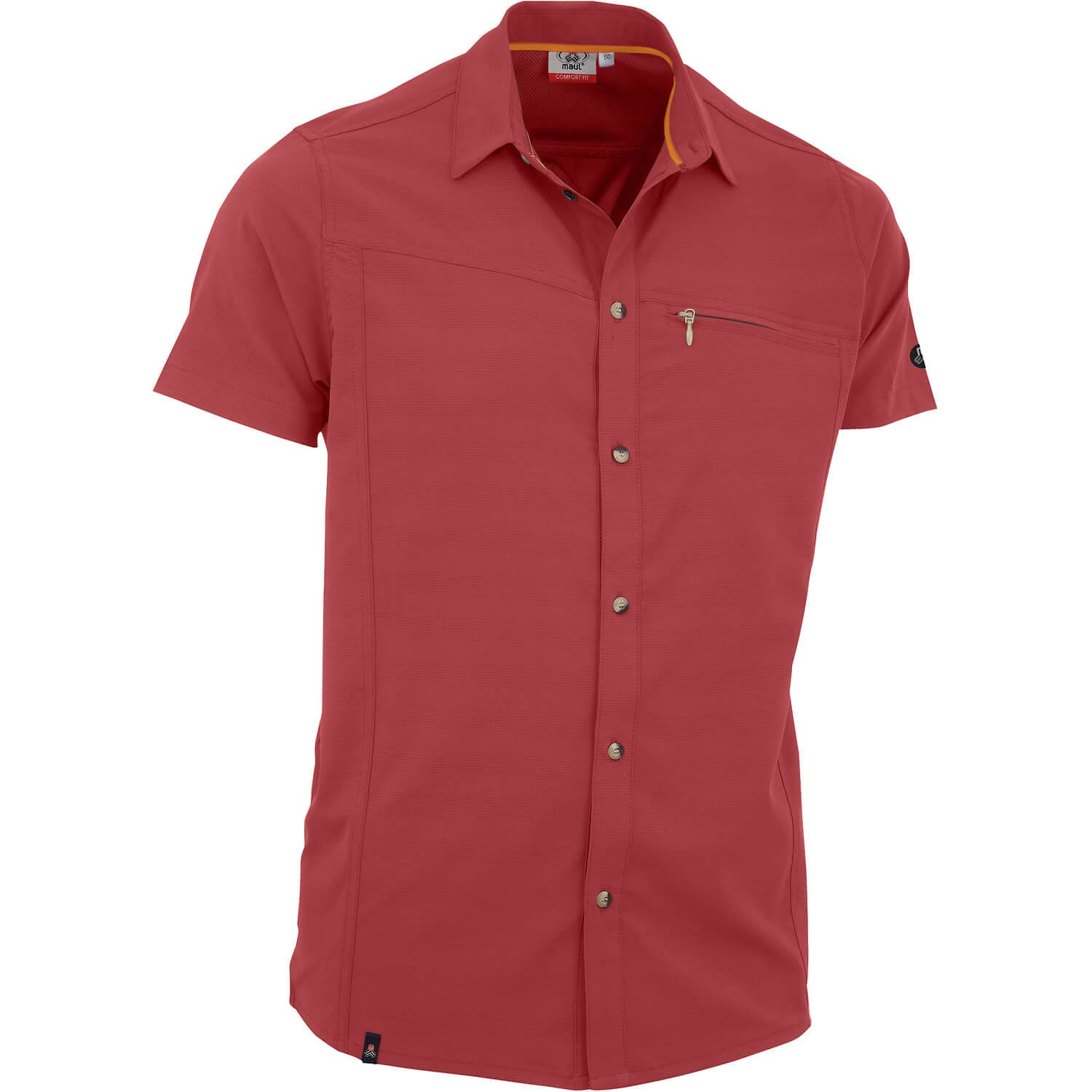 Herren Maul Sport Bordeaux Salwand-1/2 - Hemd elast.uni 13 52 Hemd