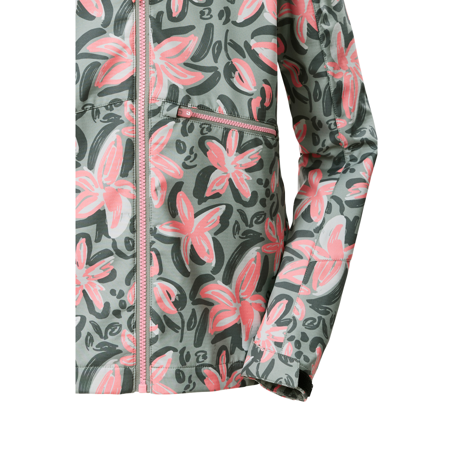Kinder killtec Grün KOS 154 GRLS SFTSHLL JCKT Funktionsjacke