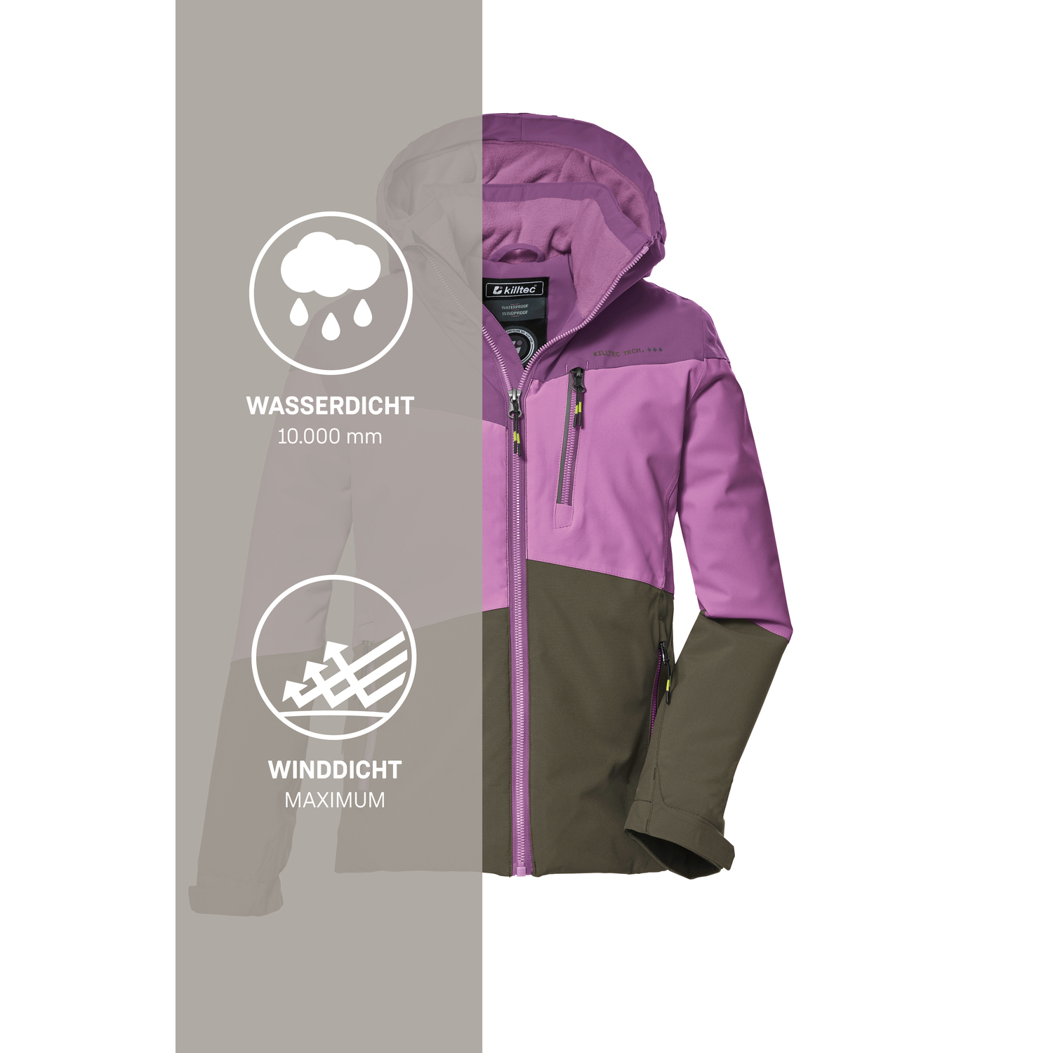 Mädchen Kinder killtec Rose KOW 170 GRLS JCKT 00485 176 Funktionsjacke