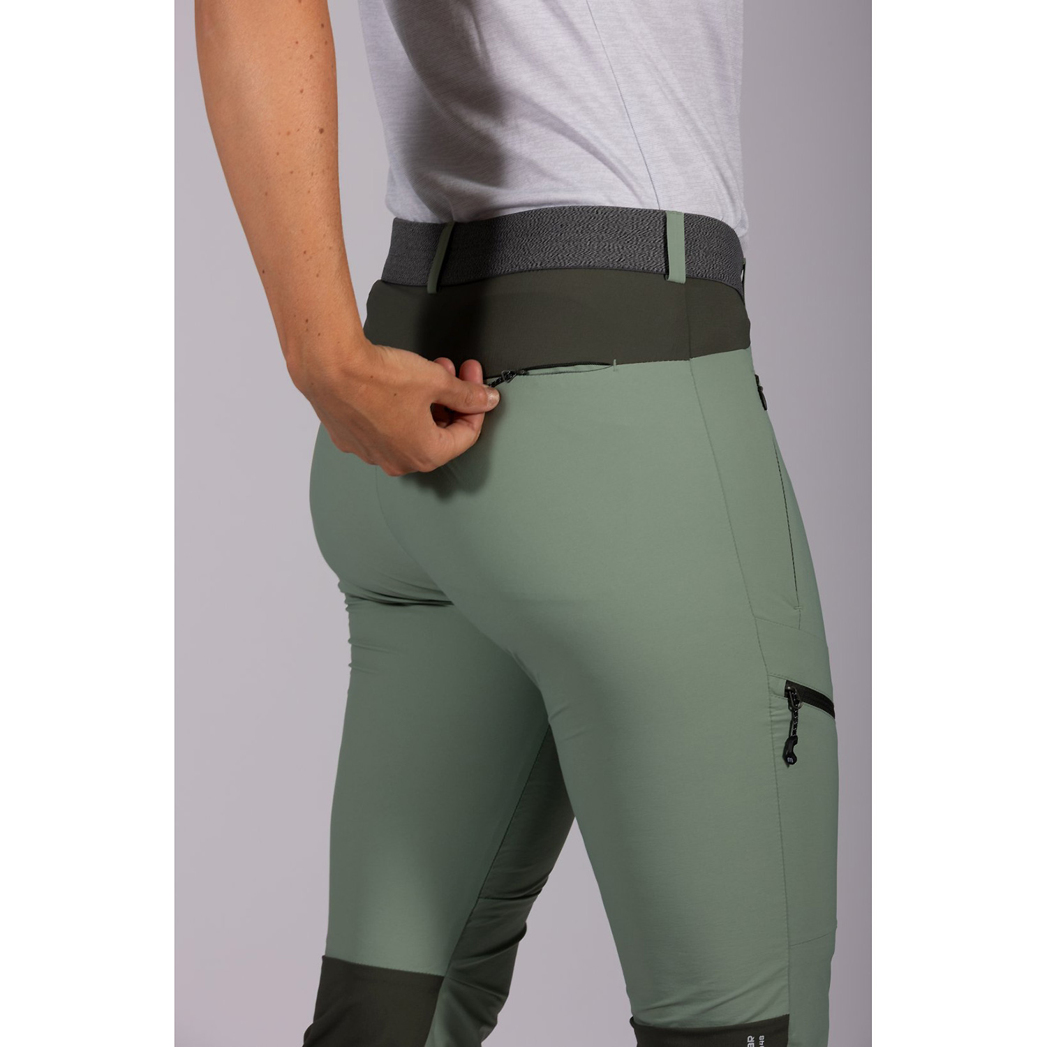 Damen Maul Sport Tannengrün Entlen XT - Caprihose bi-elast 1660 42 Caprihose