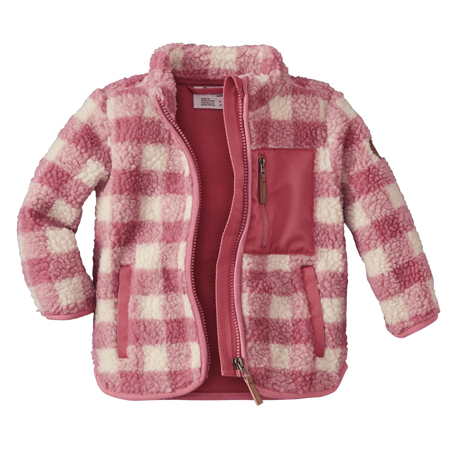 Minis first instinct by killtec Rose FIOW 50 MNS FLC JCKT 00478 122/8 Unterjacke