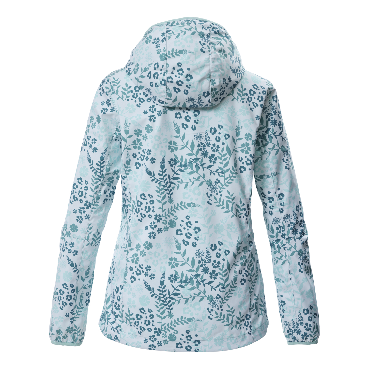 Damen killtec Blau KOS 14 WMN SFTSHLL JCKT AOP Funktionsjacke