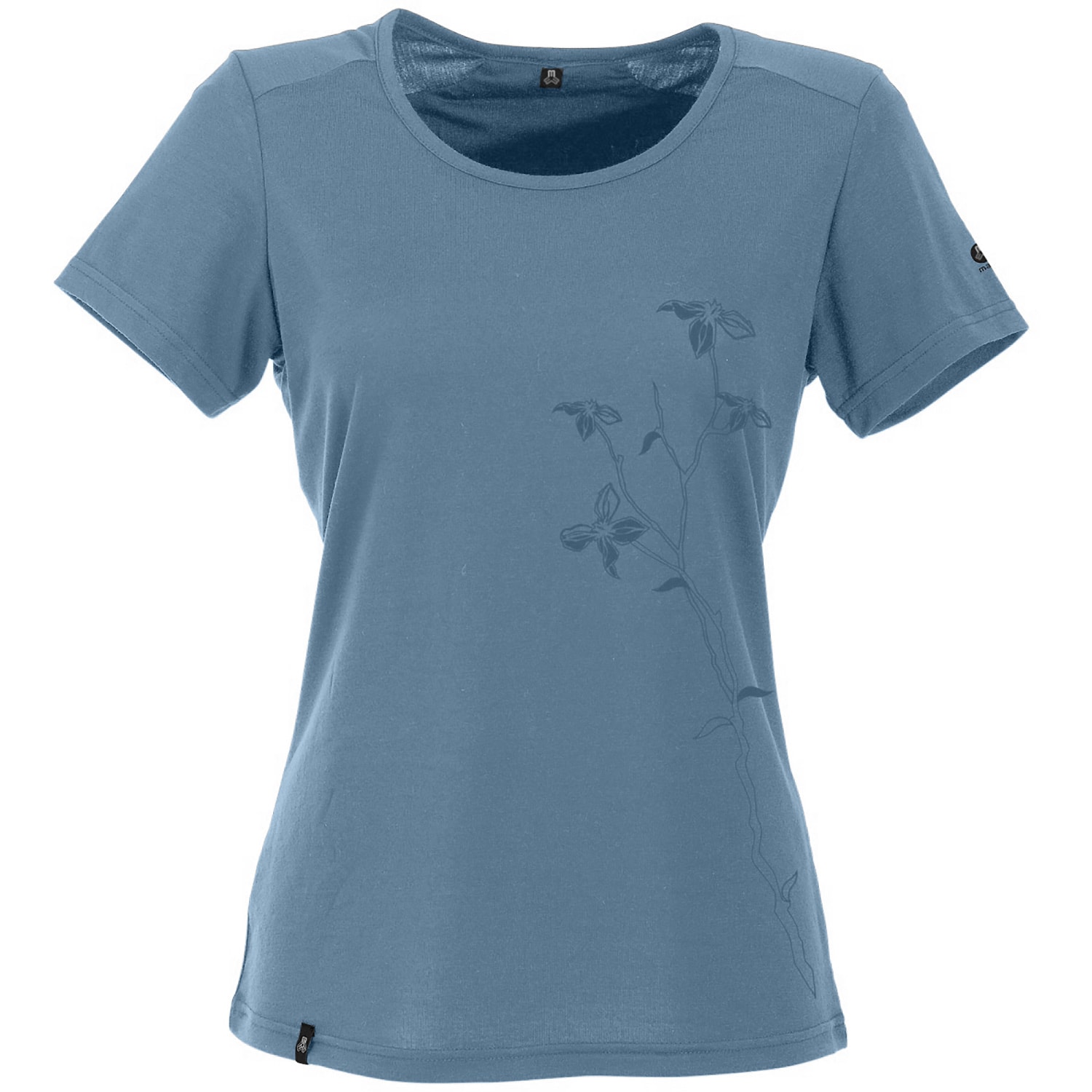 Damen Maul Sport Hellblau Bony II fresh - 1/2 T-Shirt 79 54 Shirt
