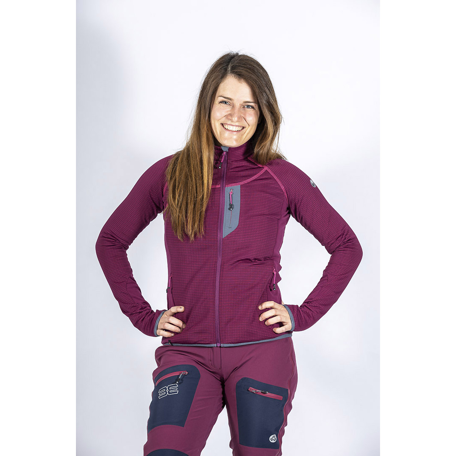 Damen Maul Sport Flieder Karstein II - 1/1 Funktionsshi 6565 60 Shirt