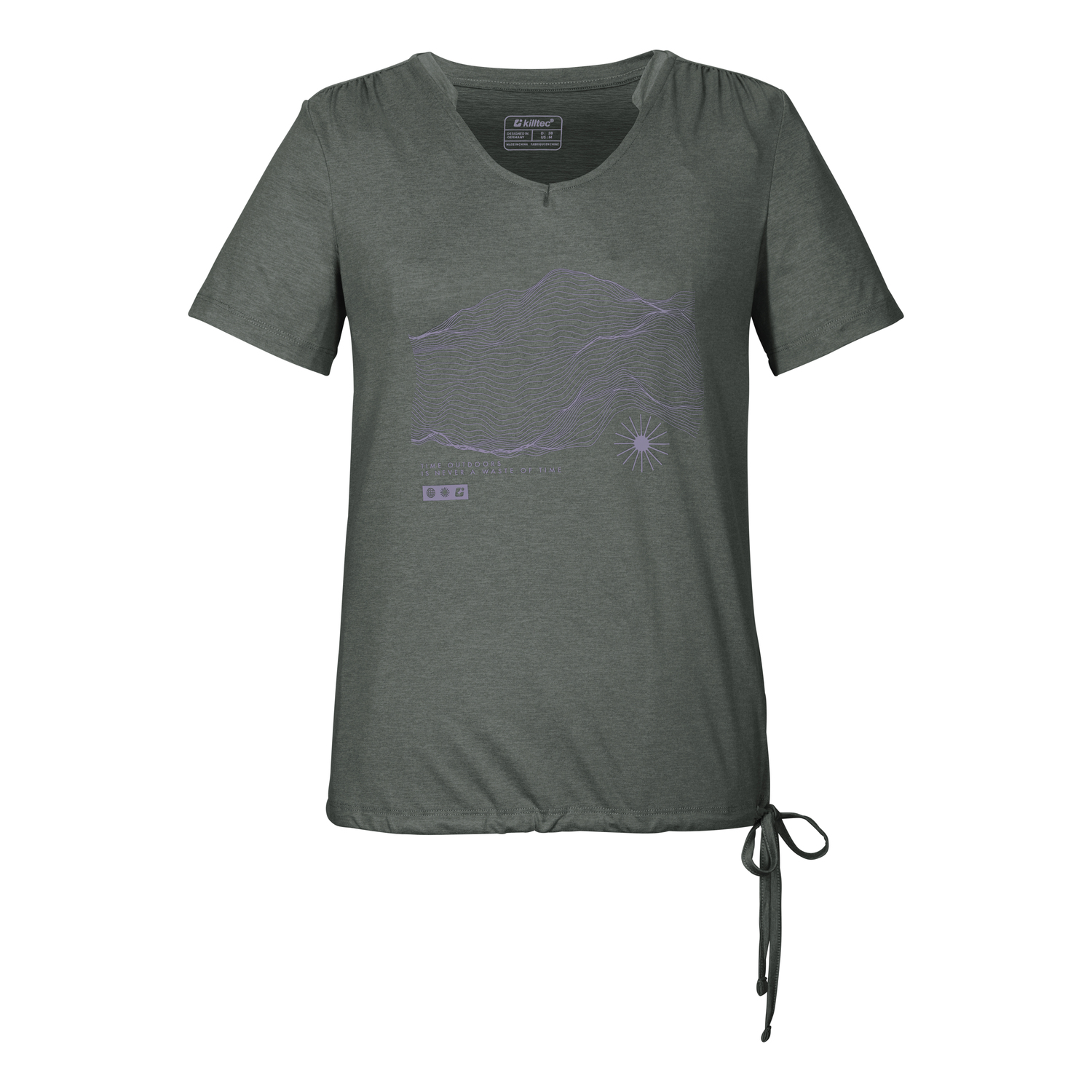 Damen killtec Grau