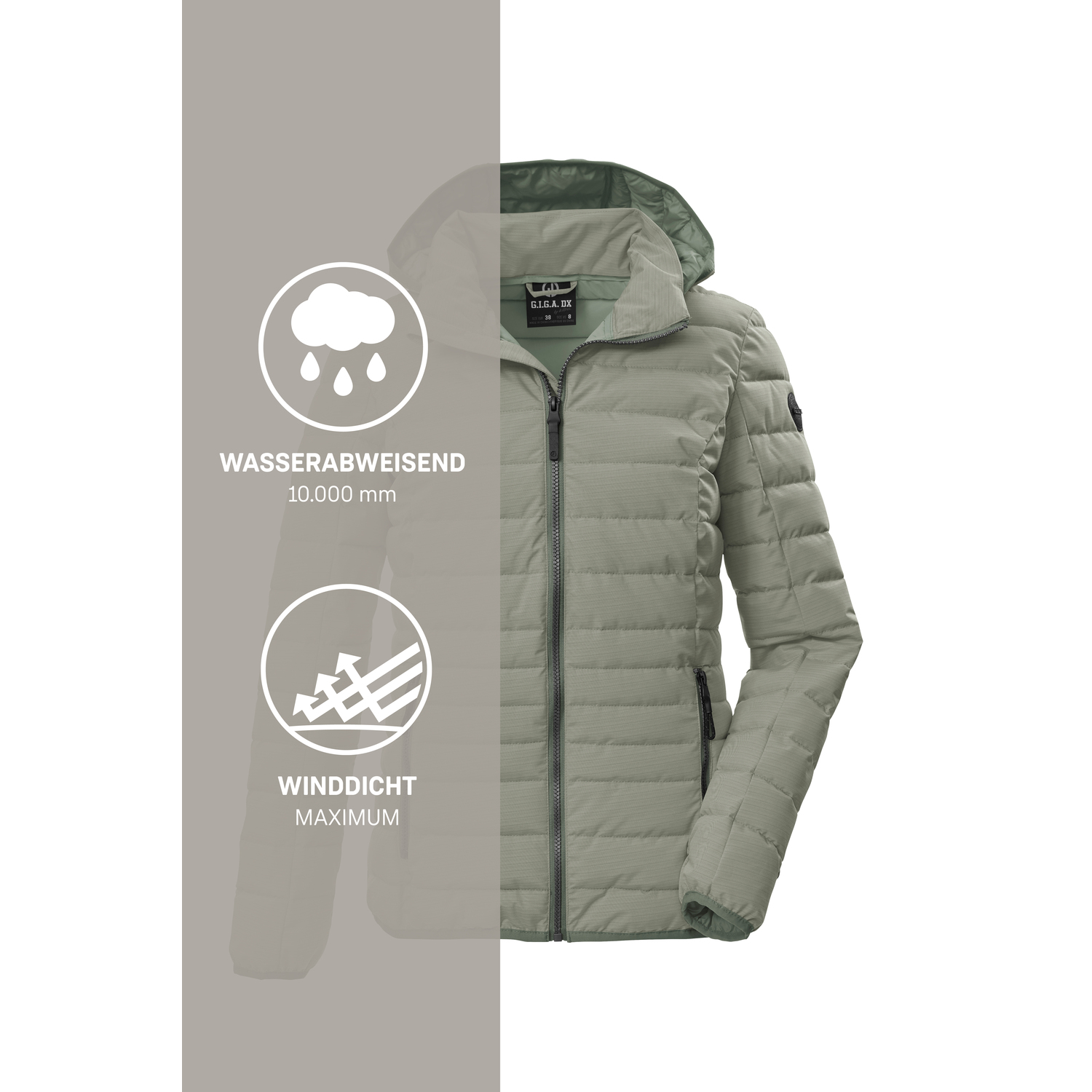 Damen G.I.G.A. DX by killtec Grün GS 110 WMN QLTD JCKT_Uyaka 00704 50 Funktionsjacke