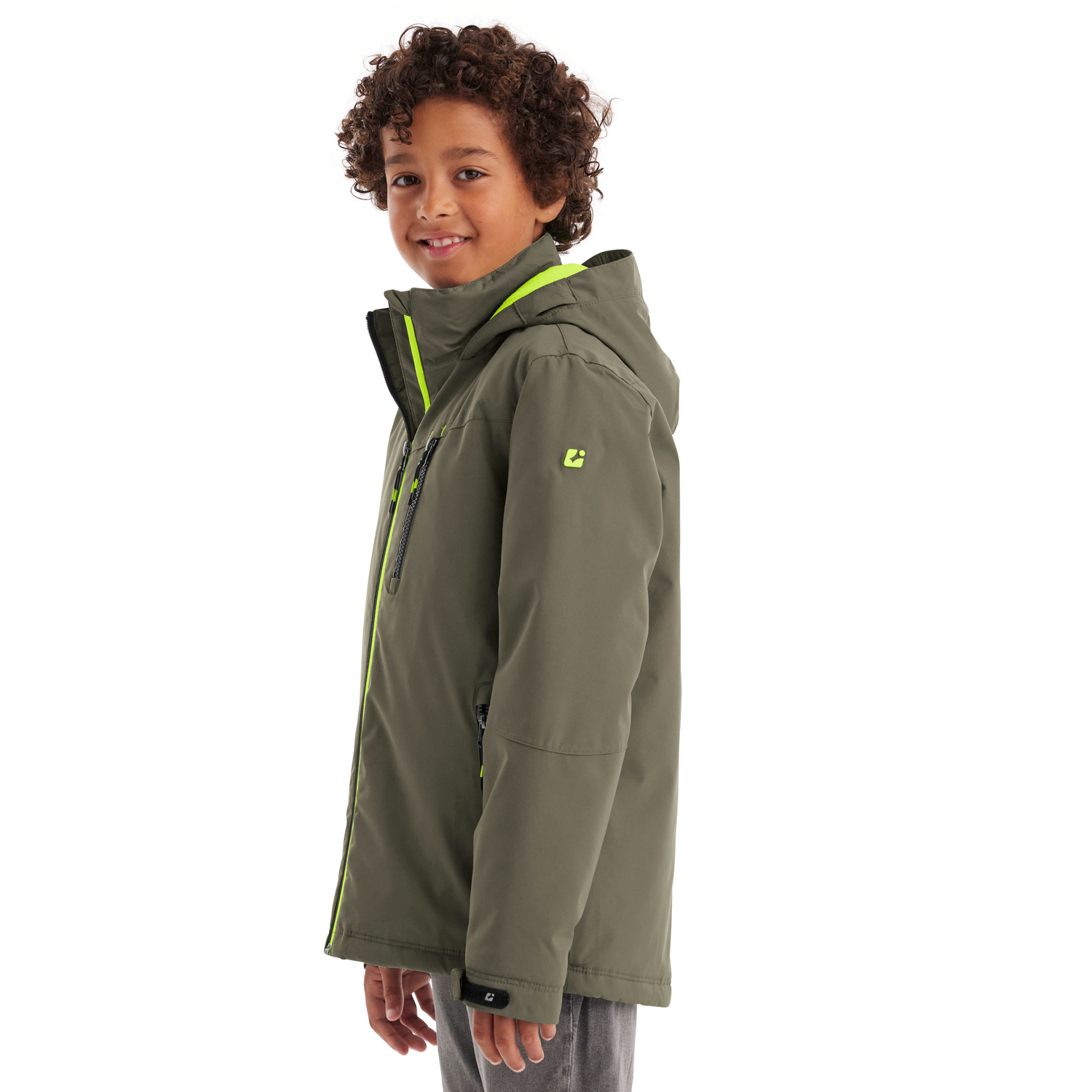 Jungen Kinder killtec Dunkeloliv KOW 159 BYS JCKT 00756 176 Funktionsjacke