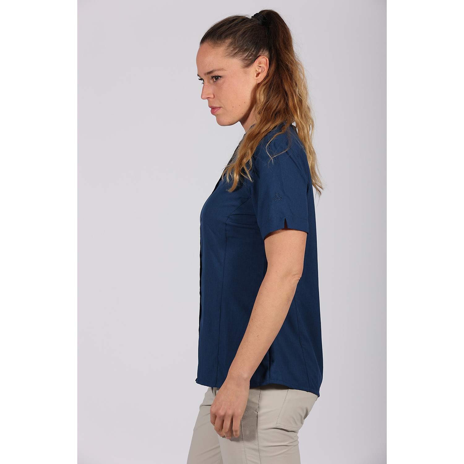 Damen Maul Sport Blau Sidney XT - Caprihose elastic 32 34 Caprihose