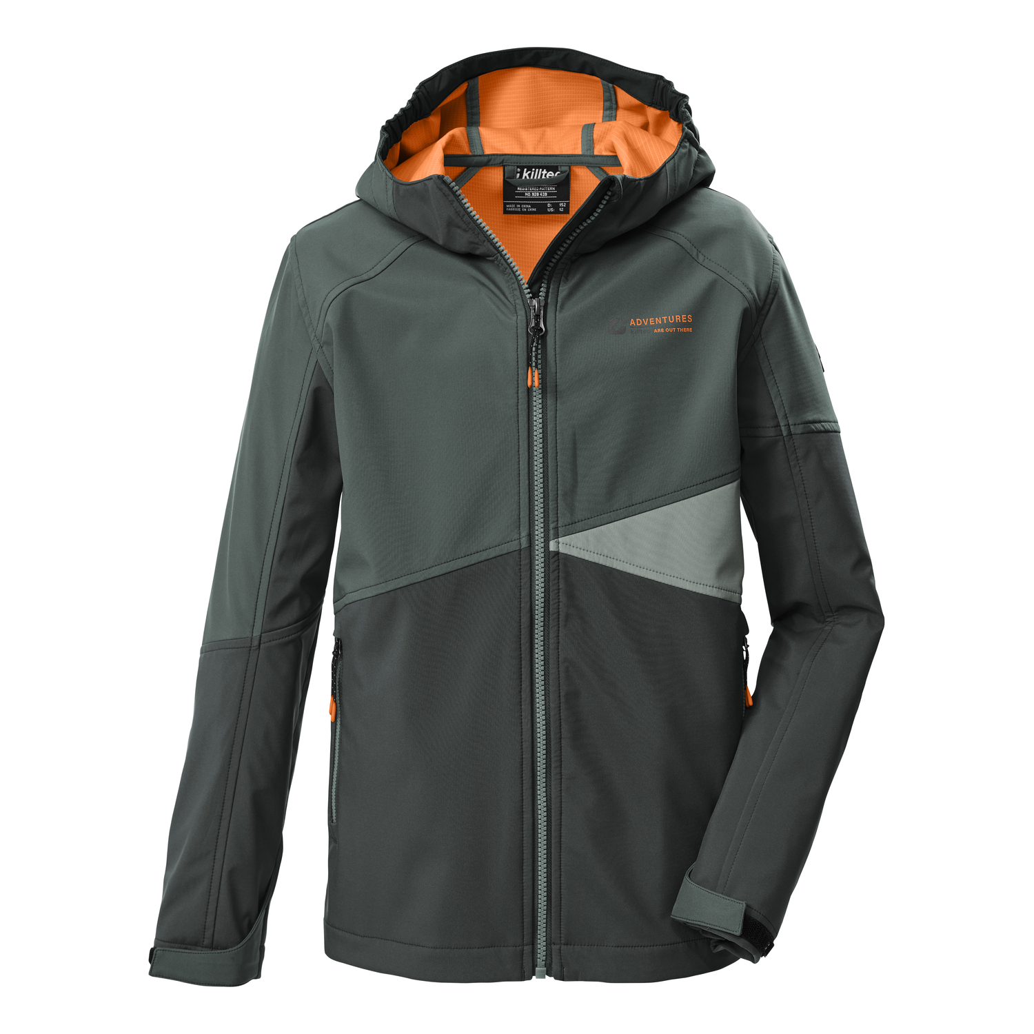 Kinder killtec Grün KOS 142 BYS SFTSHLL JCKT Funktionsjacke