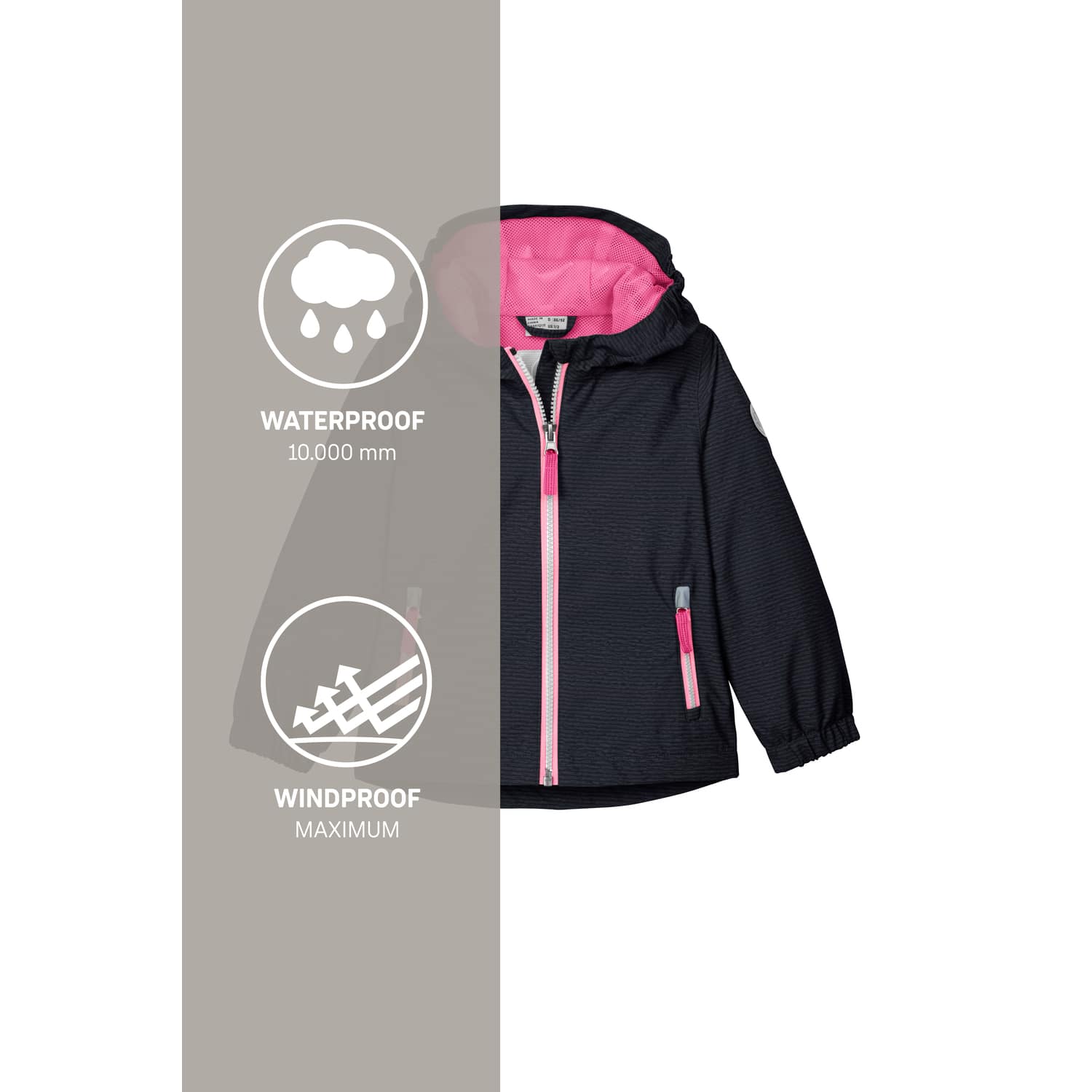 Minis first instinct by killtec Blau FIOS 6 MNS JCKT 00814 122/8 Funktionsjacke