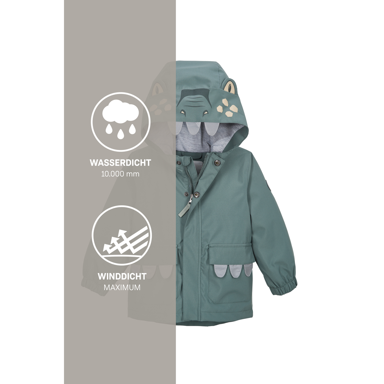 Minis first instinct by killtec Grün FIOS 11 MNS JCKT Funktionsjacke