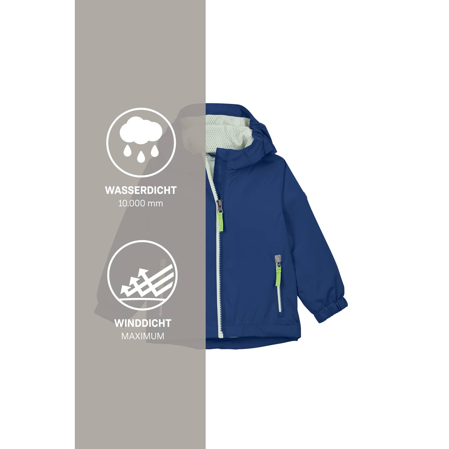 Minis first instinct by killtec Blau FIOS 26 MNS JCKT Funktionsjacke