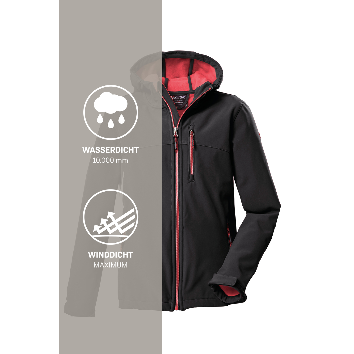 Mädchen Kinder killtec Schwarz