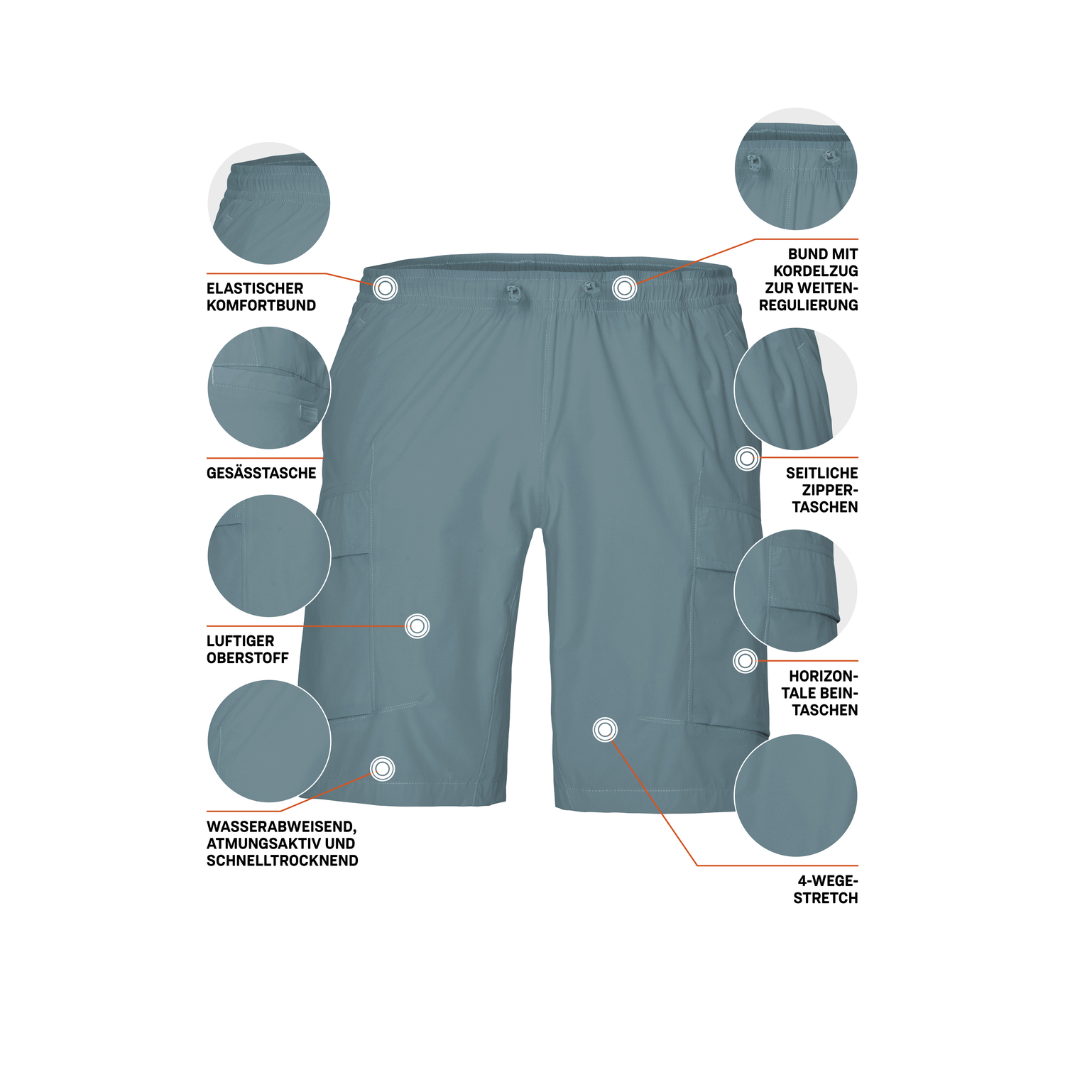 Herren killtec Blau