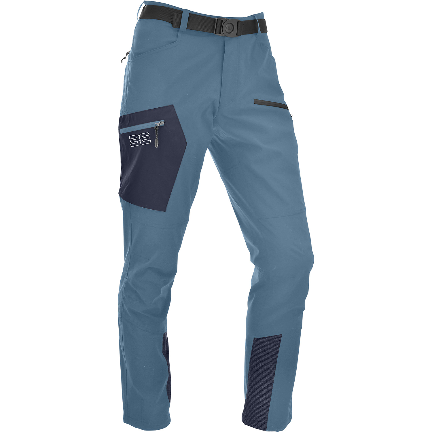 Herren Maul Sport Blau Etzel ultra - lange Hose elast 7972 58 Hose