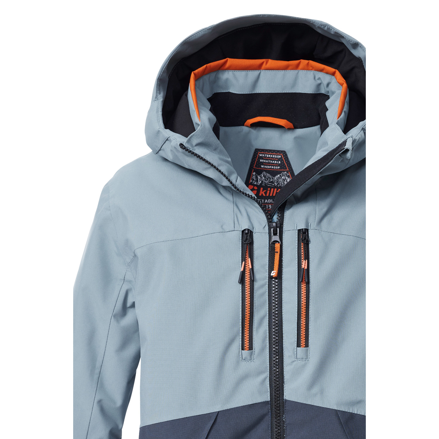 Kinder killtec Rauchblau KSW 201 BYS SKI JCKT 00823 176 Funktionsjacke