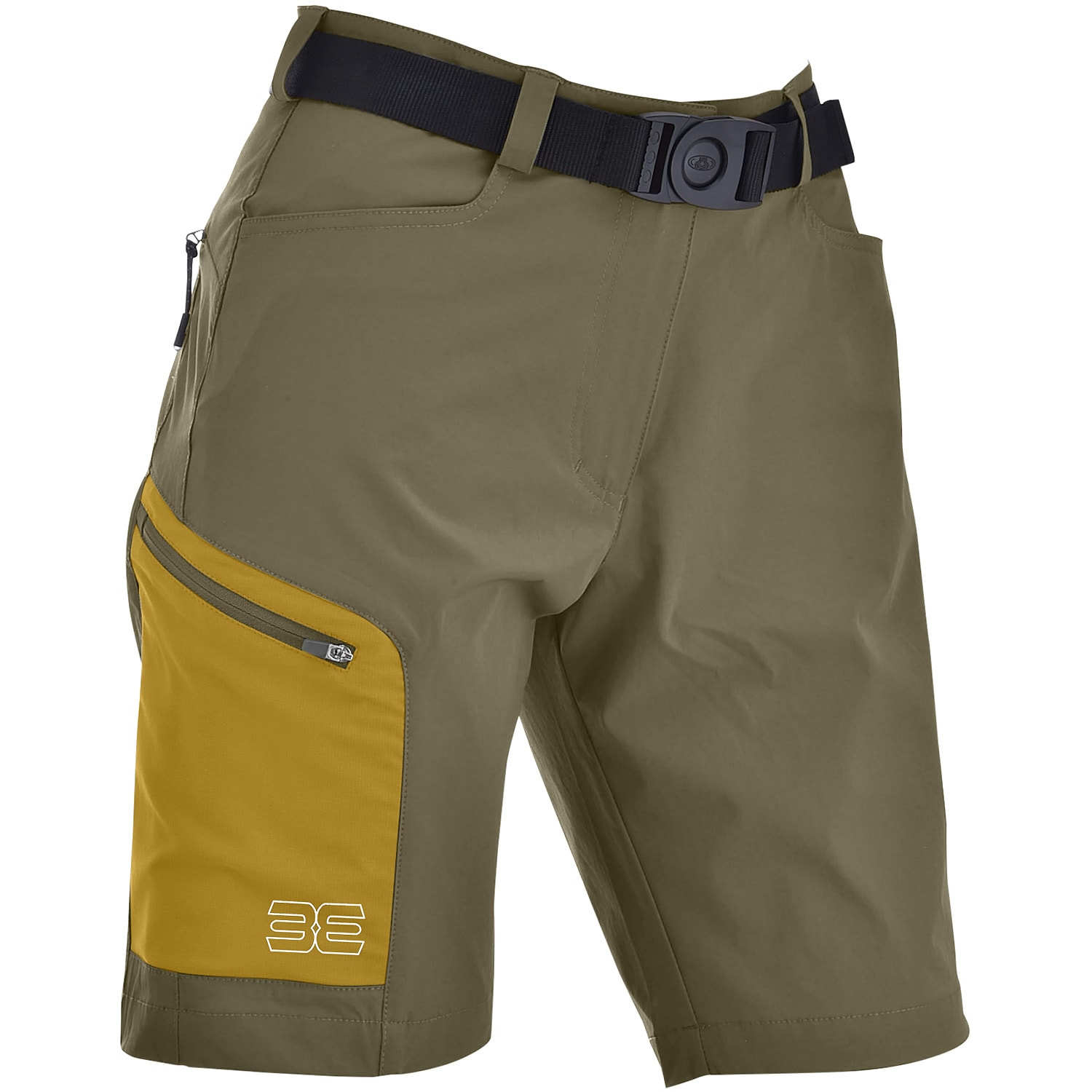 Damen Maul Sport Oliv Pisa - Softshelljacke+Kap. 17 52 Funktionsjacke