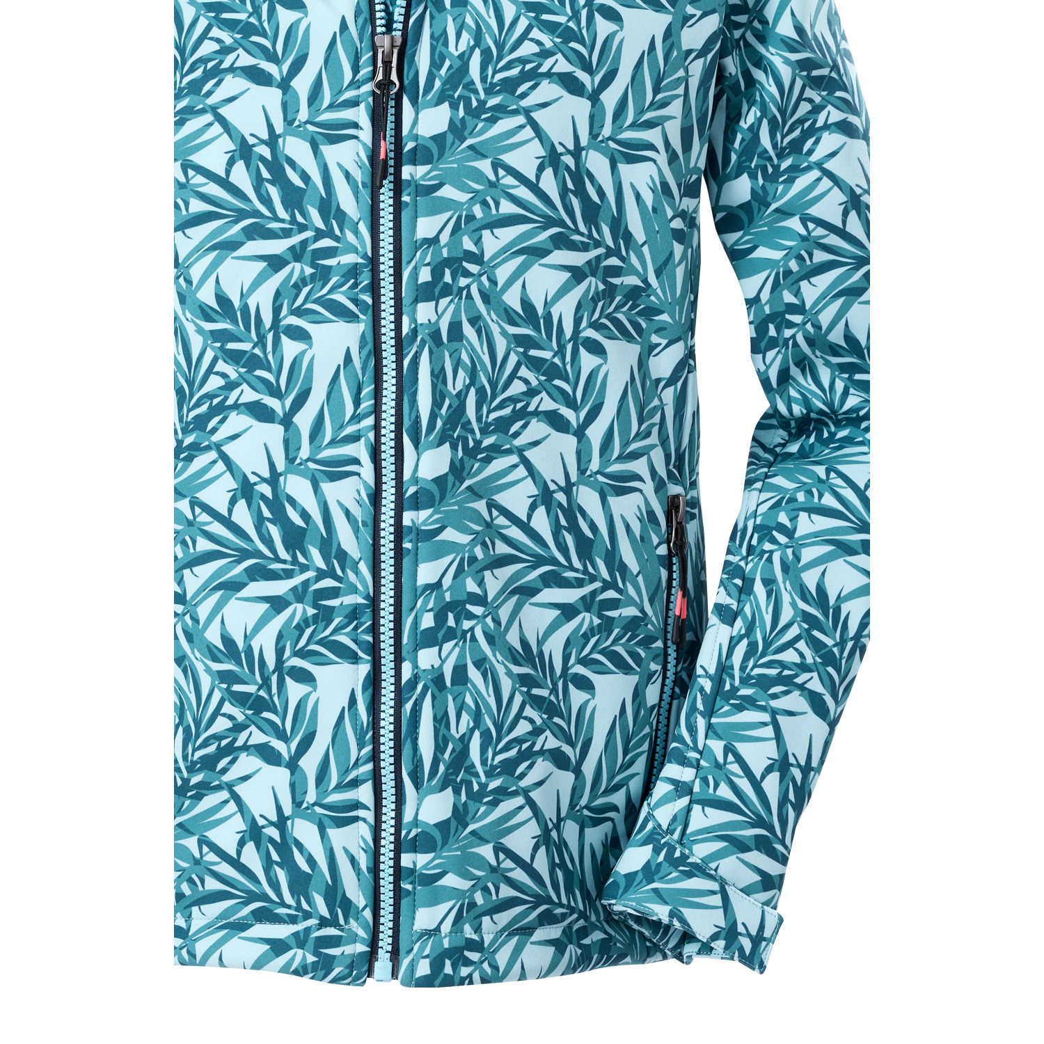 Mädchen Kinder killtec Grün Print Funktionsjacke