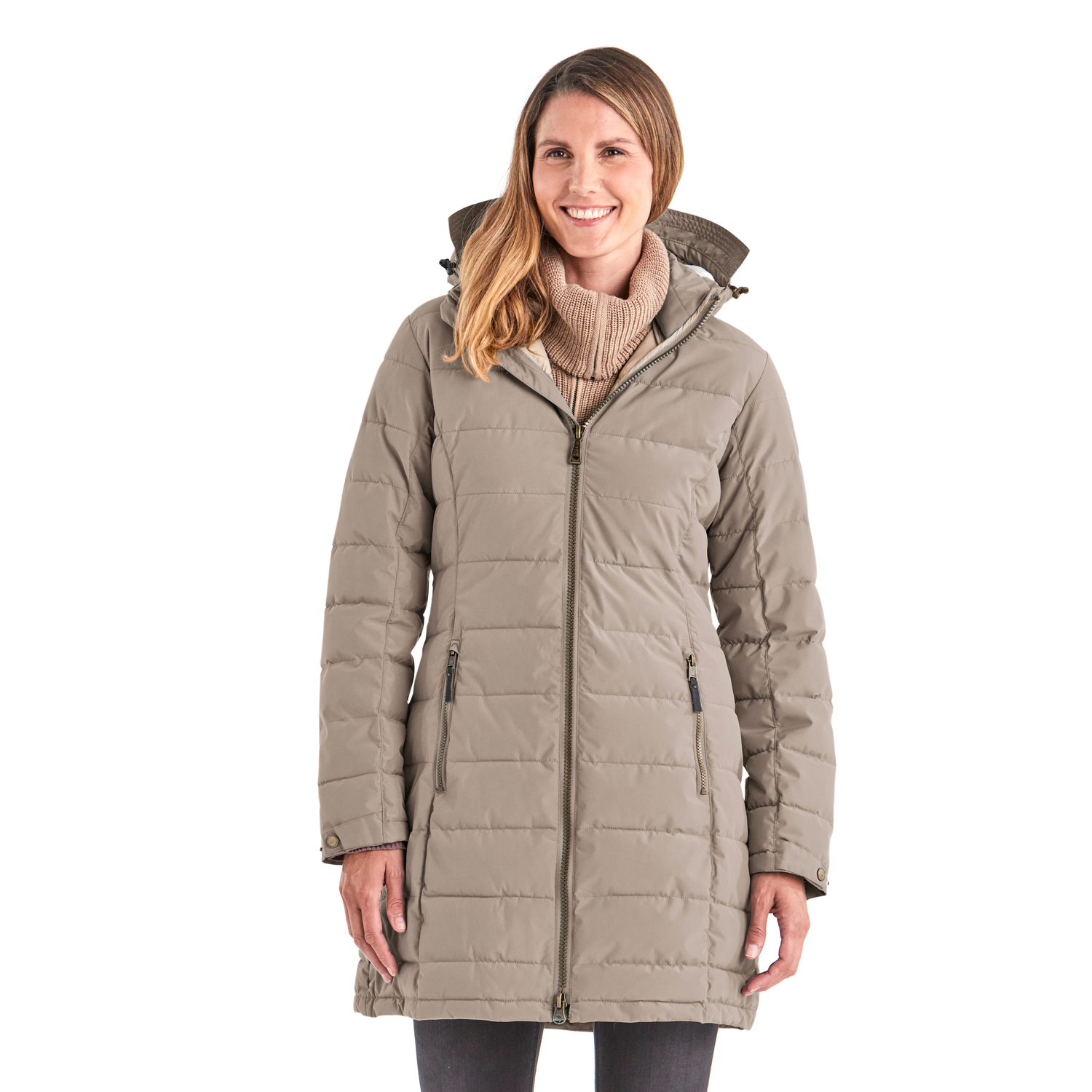 Damen G.I.G.A. DX by killtec Beige GW 13 WMN QLTD PRK 00161 50 Mantel