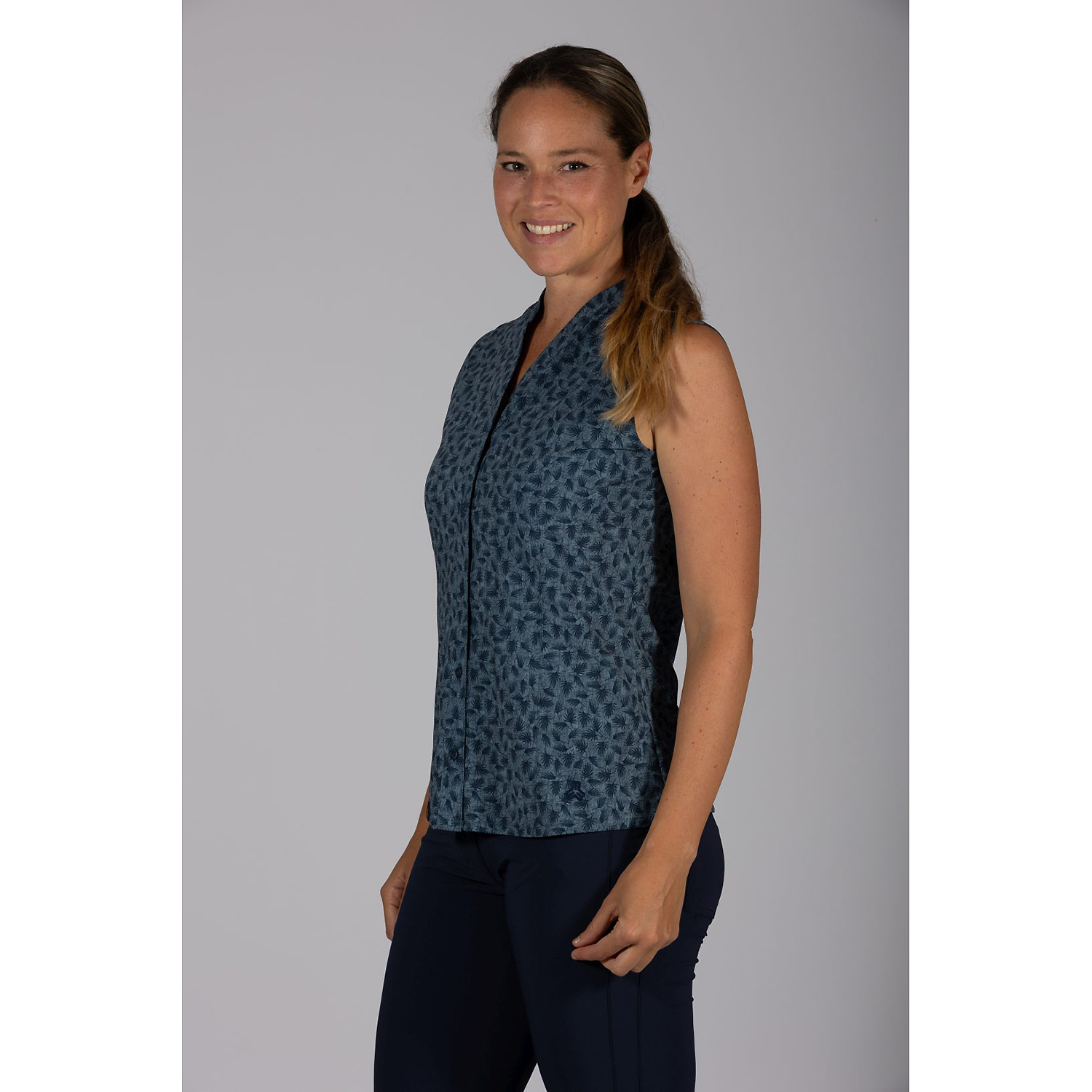 Damen Maul Sport Marine Biggesee II - Blusentop mit Mu 72 42 Bluse