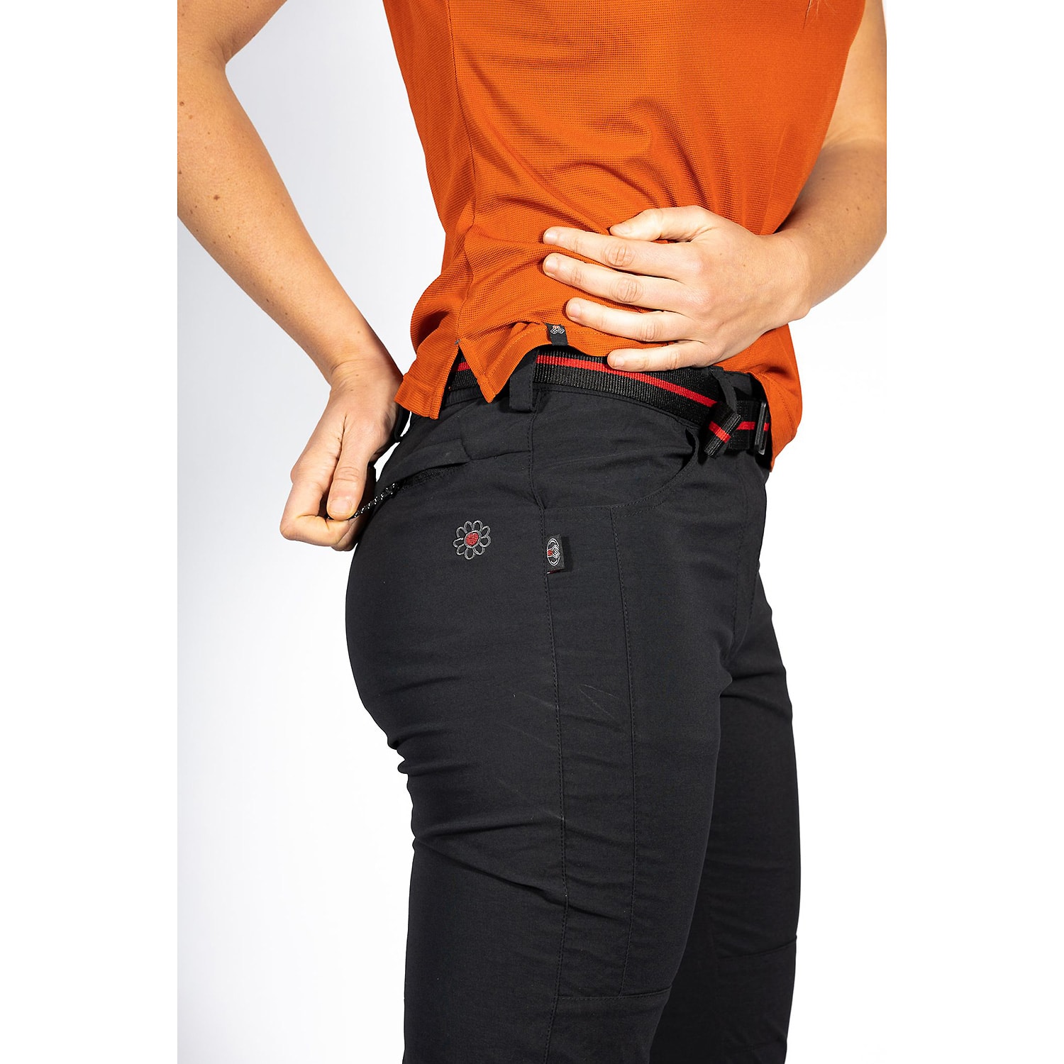 Damen Maul Sport Schwarz Hamilton 2XT - 2 in 1-zipp Hos 72 36 Hose